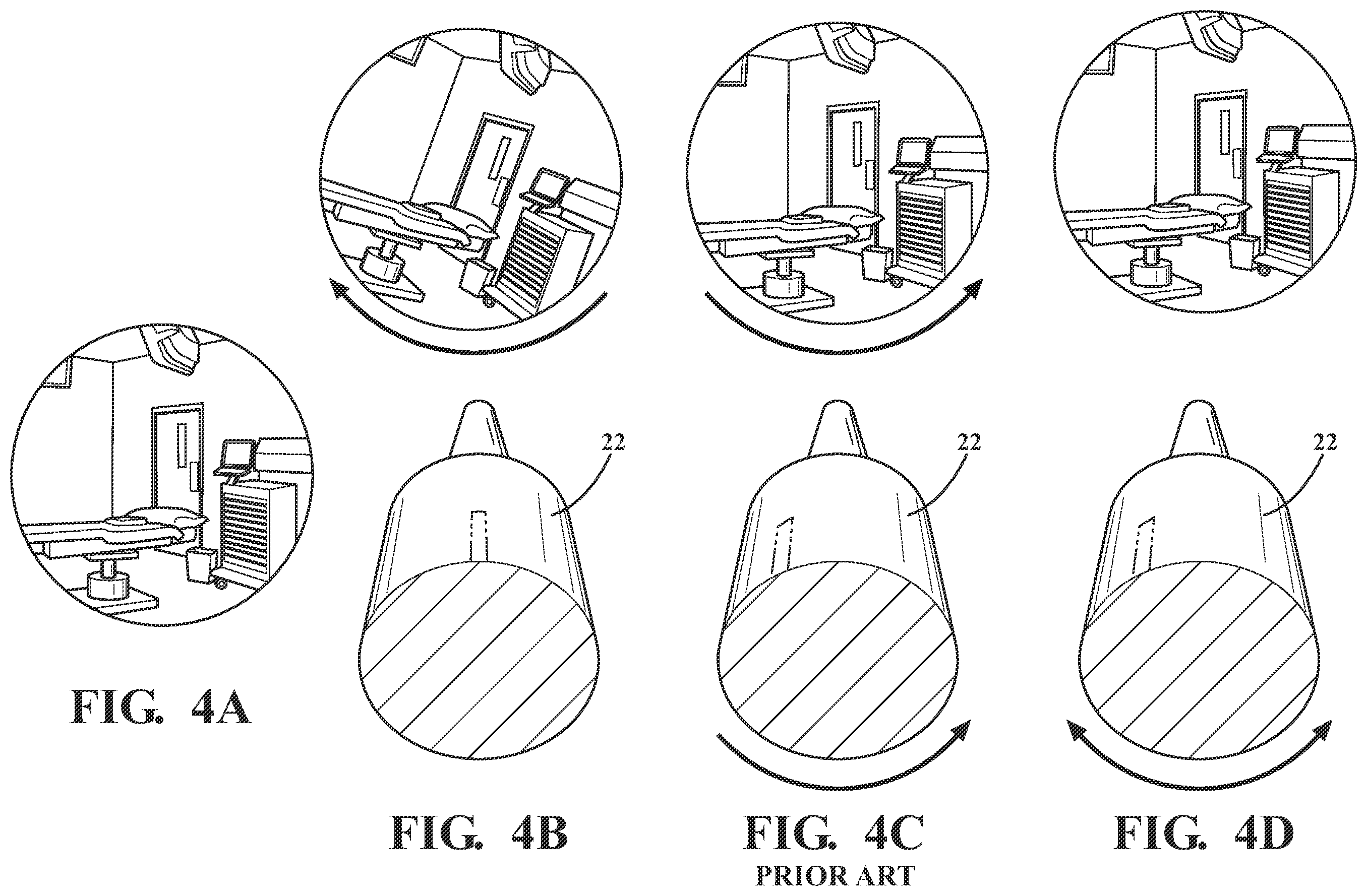 Patent US12167837 Figure 4 – Endoscopic video imaging system with automatic reorientation