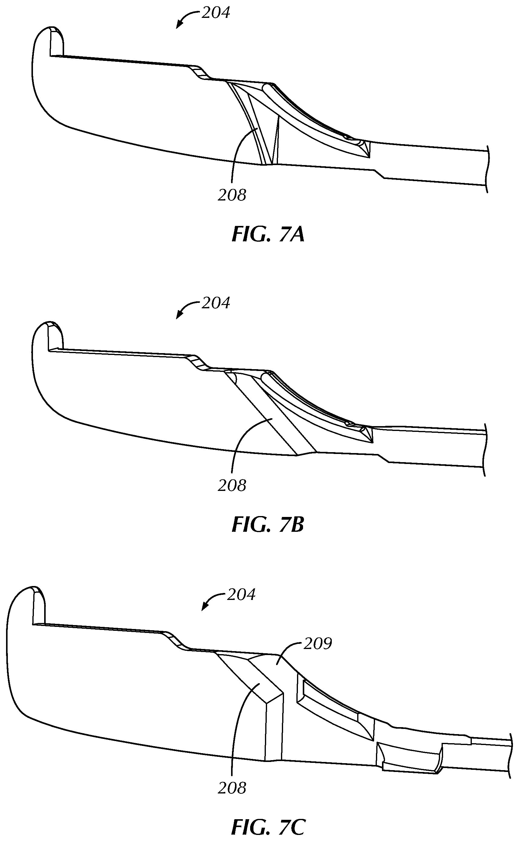 Patent US12167842 Figure 7 – Handle and cartridge system for medical interventions