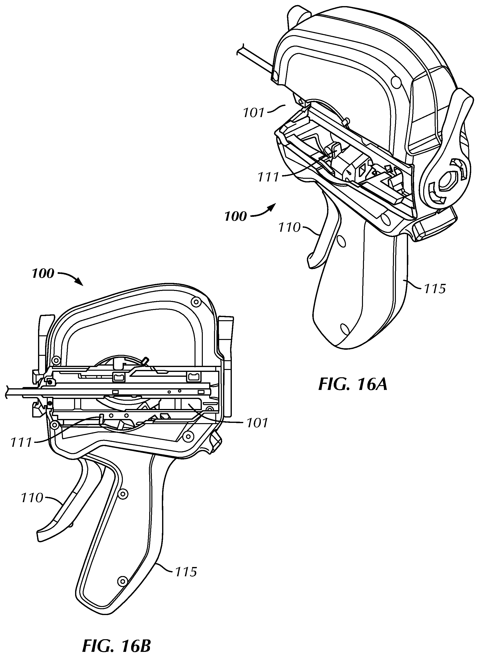 Patent US12167842 Figure 15 – Handle and cartridge system for medical interventions