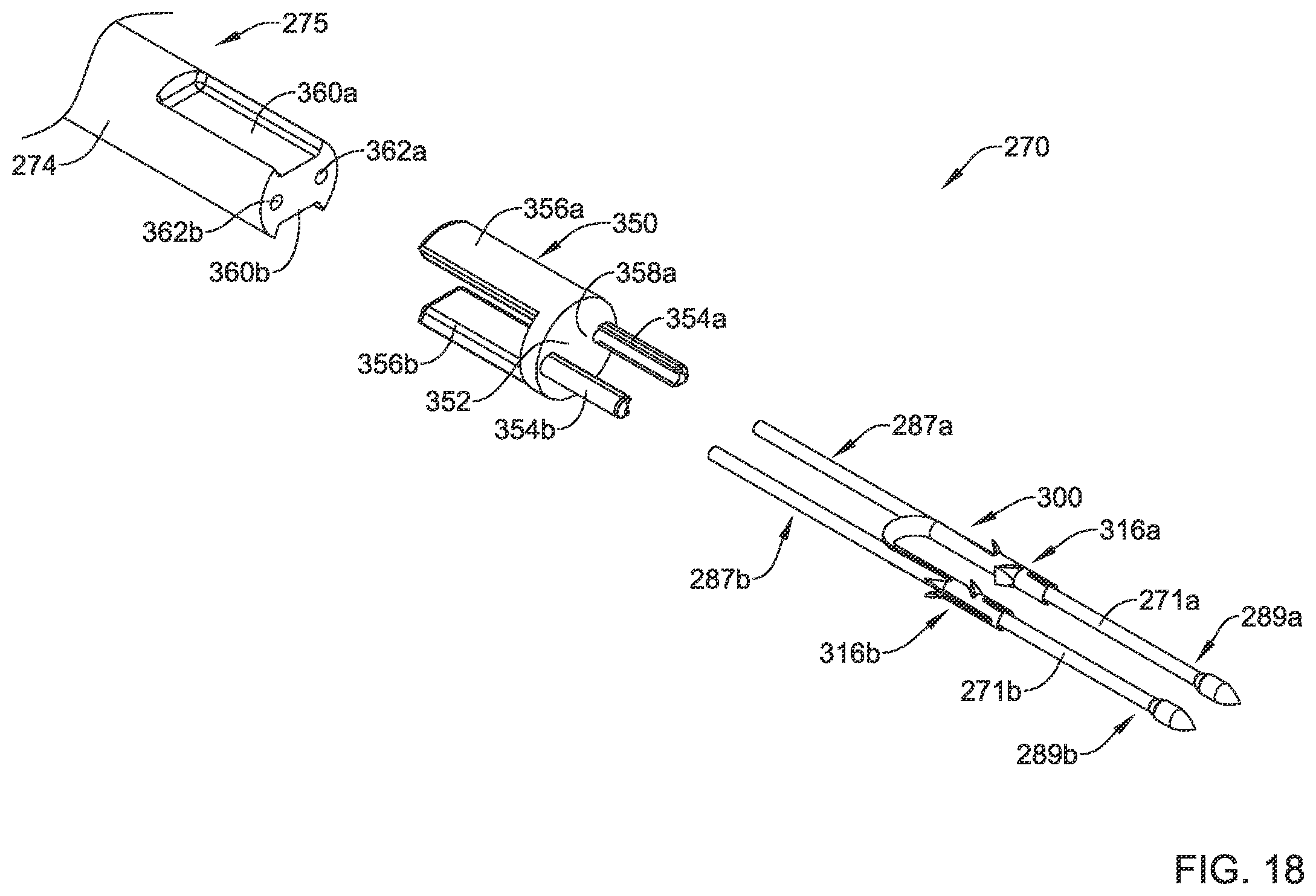 Patent US12167848 Figure 18 – Bone anchor delivery system