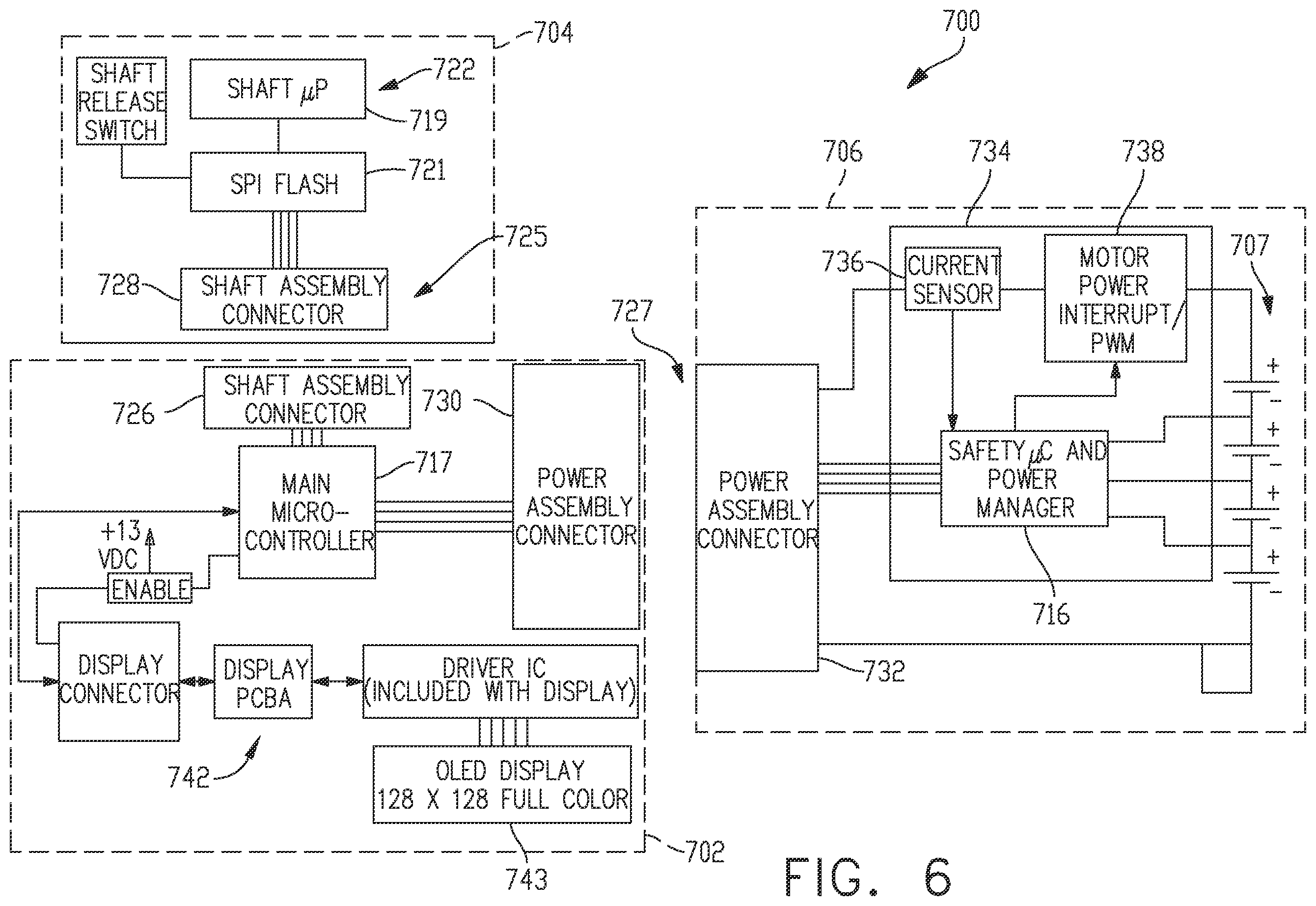 Patent US12167849 Figure 7 – Techniques for adaptive control of motor velocity of a surgical stapling and cutting instrument