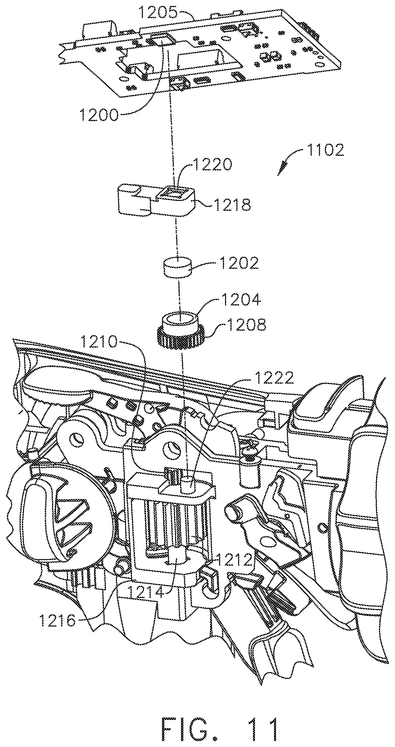 Patent US12167849 Figure 10 – Techniques for adaptive control of motor velocity of a surgical stapling and cutting instrument