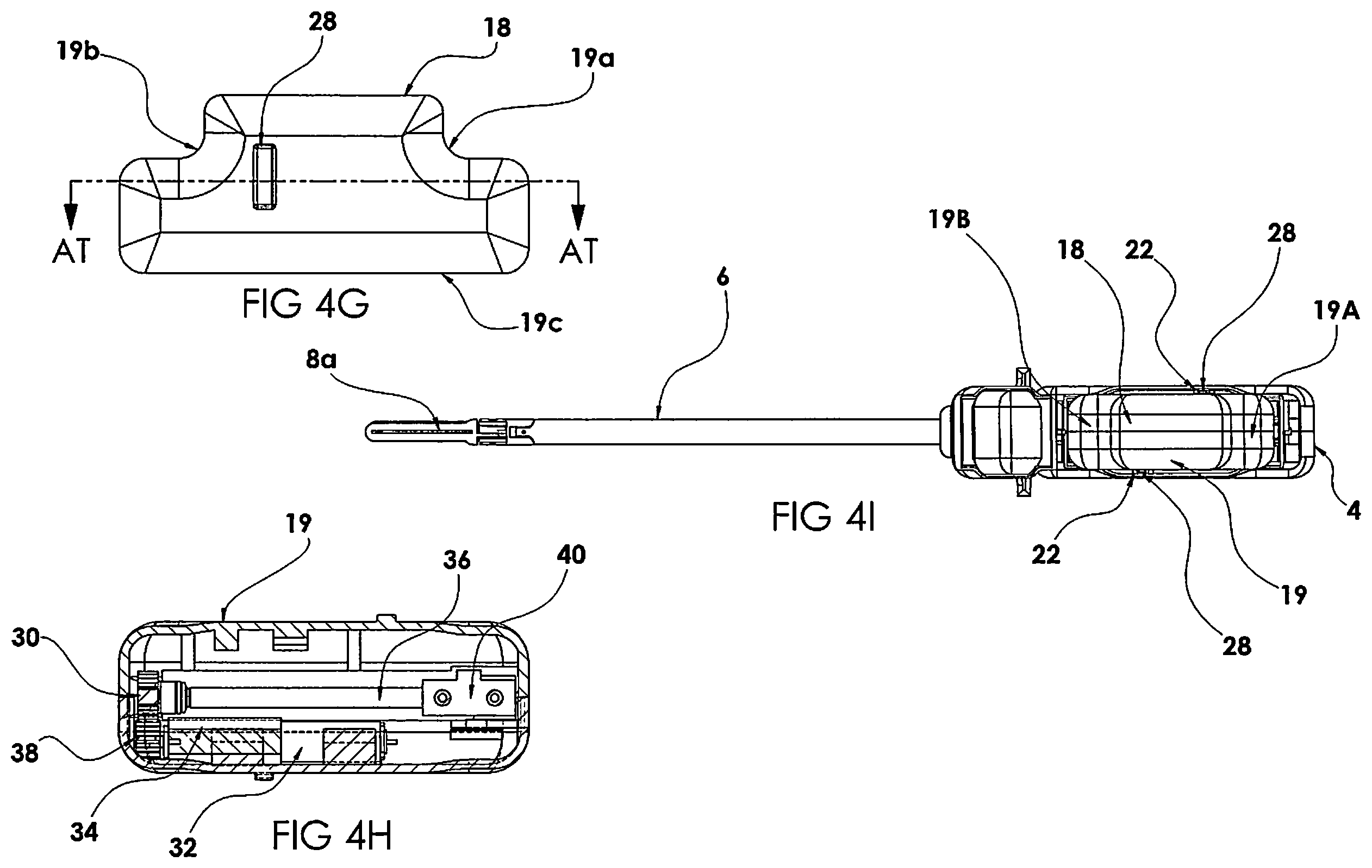 Patent US12167850 Figure 5 – Surgical stapler with removable power pack