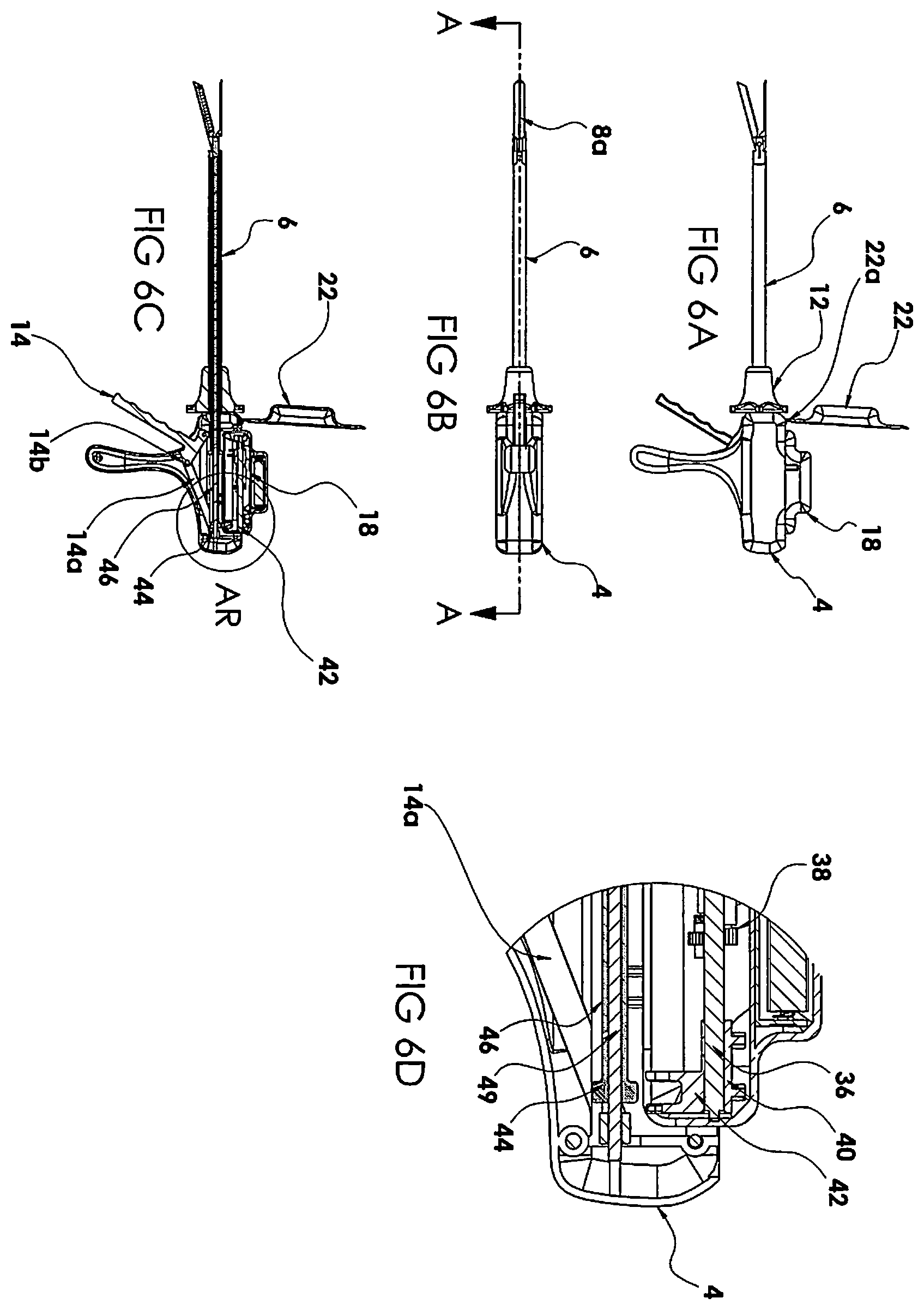 Patent US12167850 Figure 7 – Surgical stapler with removable power pack
