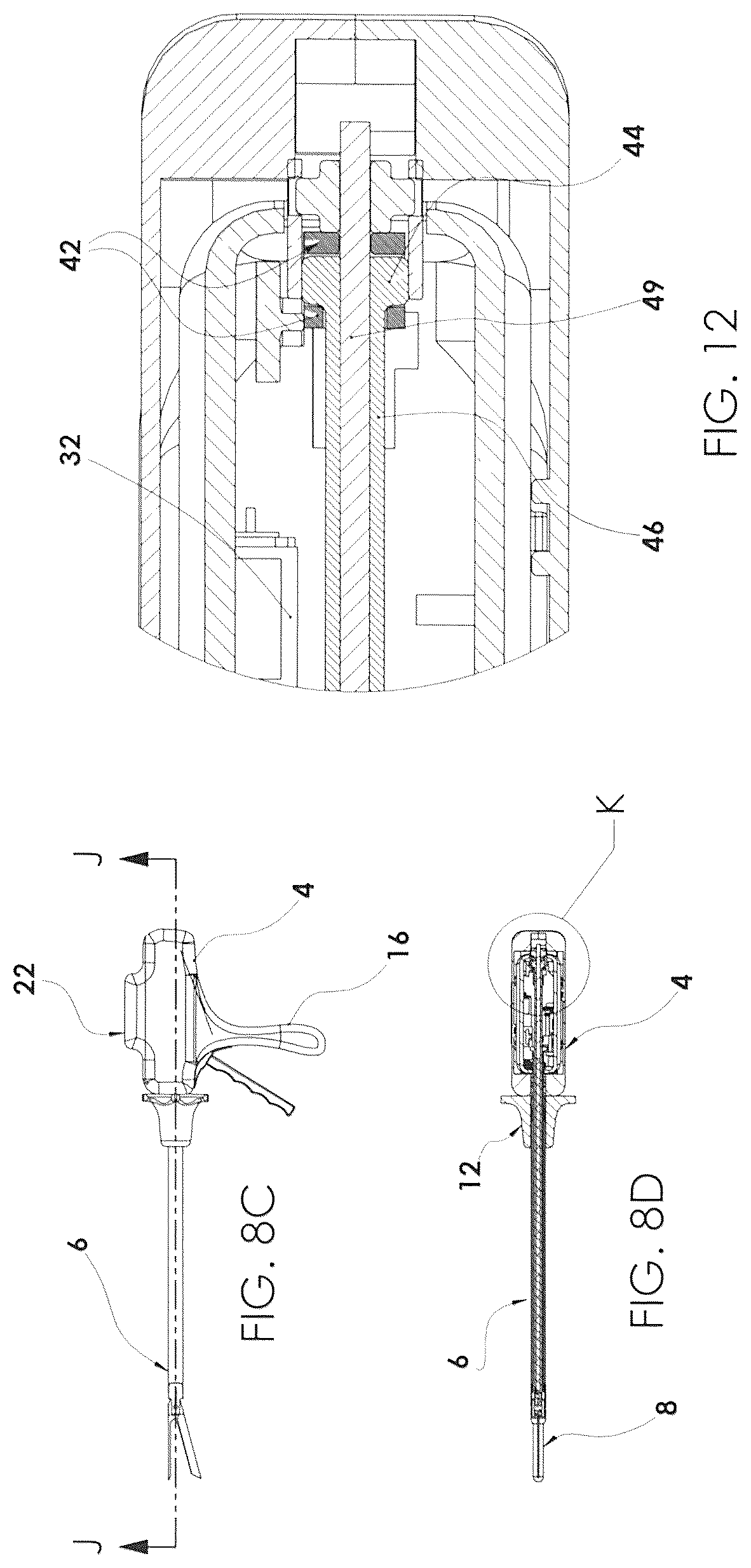 Patent US12167850 Figure 10 – Surgical stapler with removable power pack