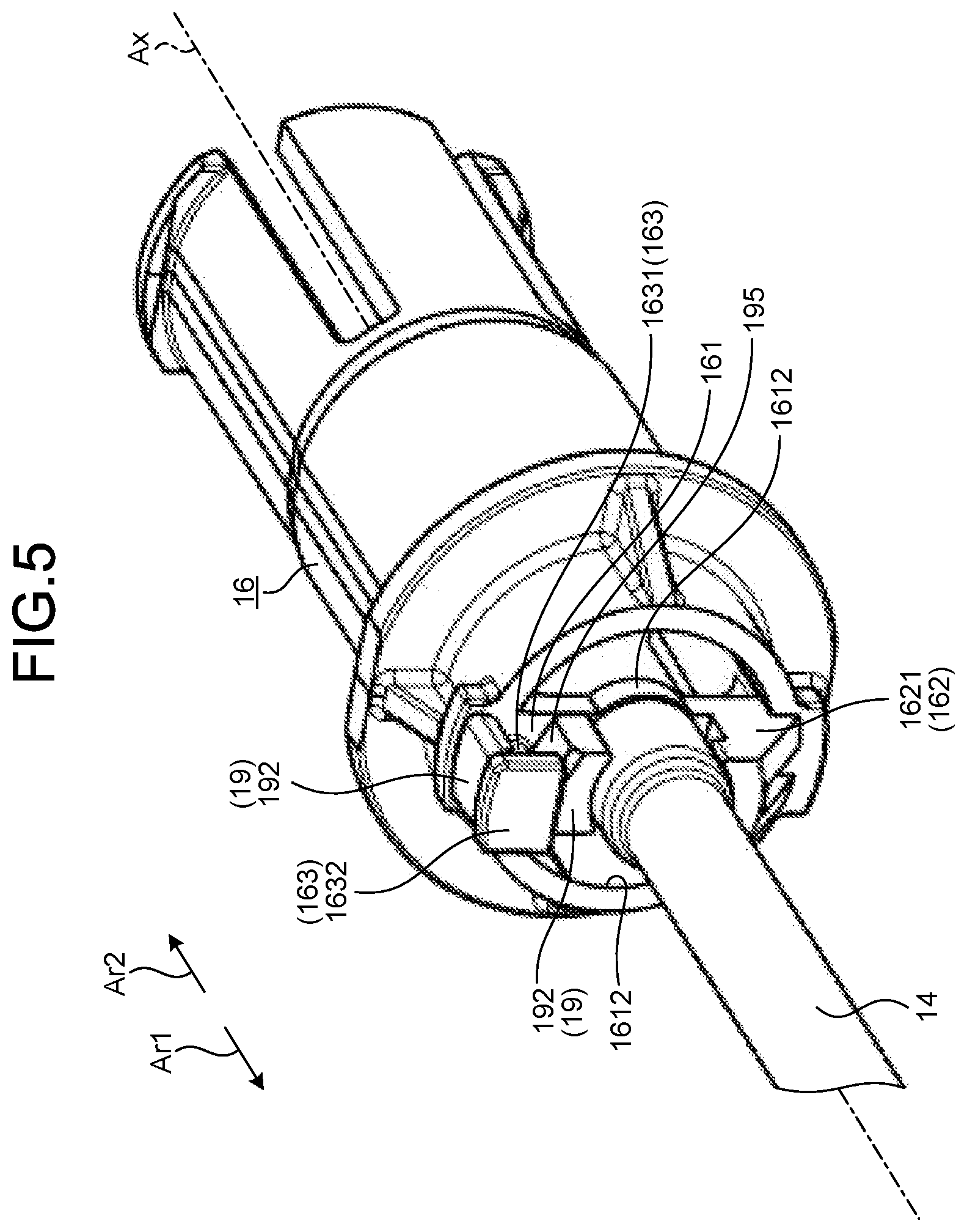 Patent US12167851 Figure 5 – Treatment instrument