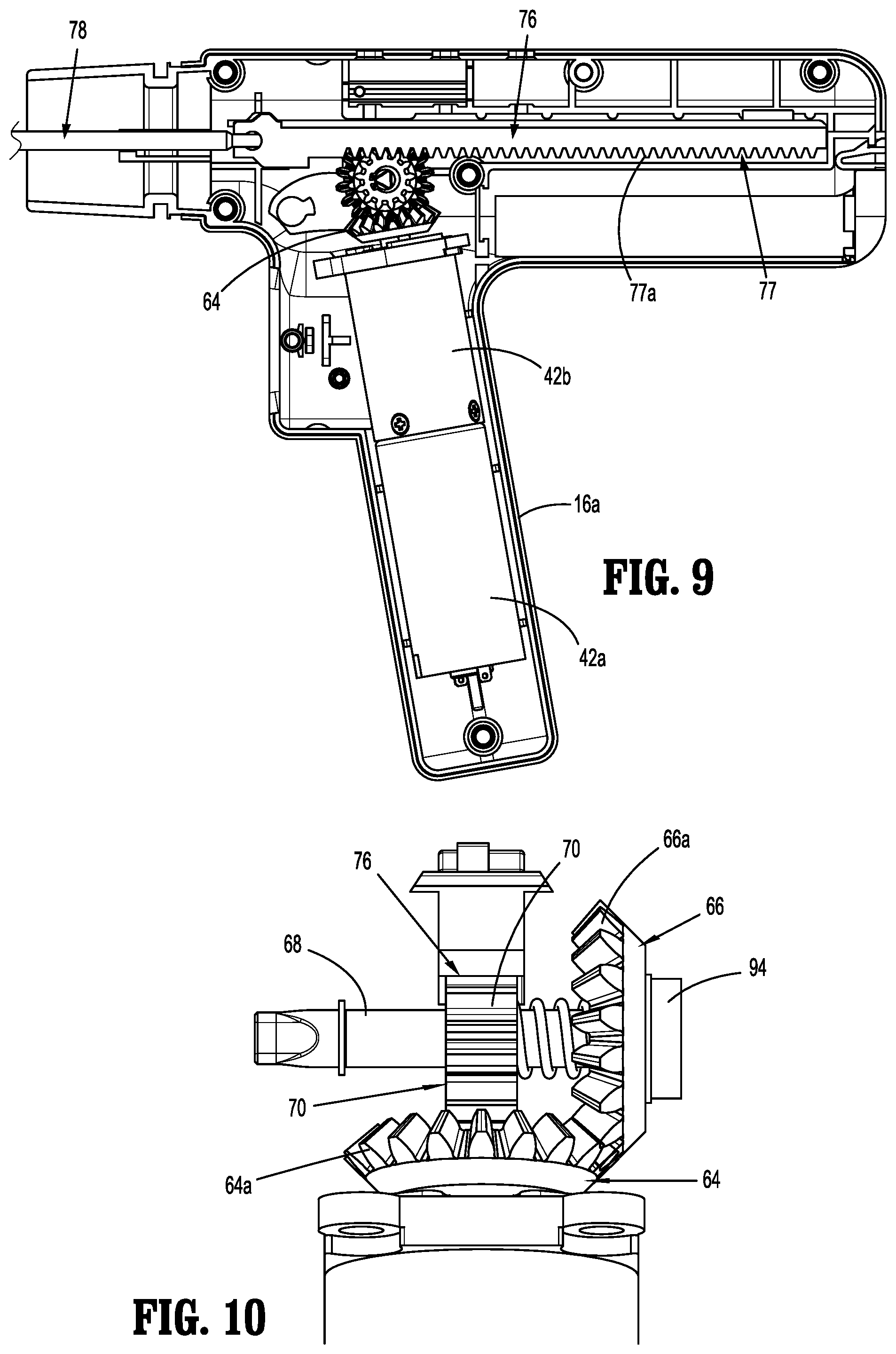 Patent US12167852 Figure 7 – Surgical stapling device with powered handle assembly