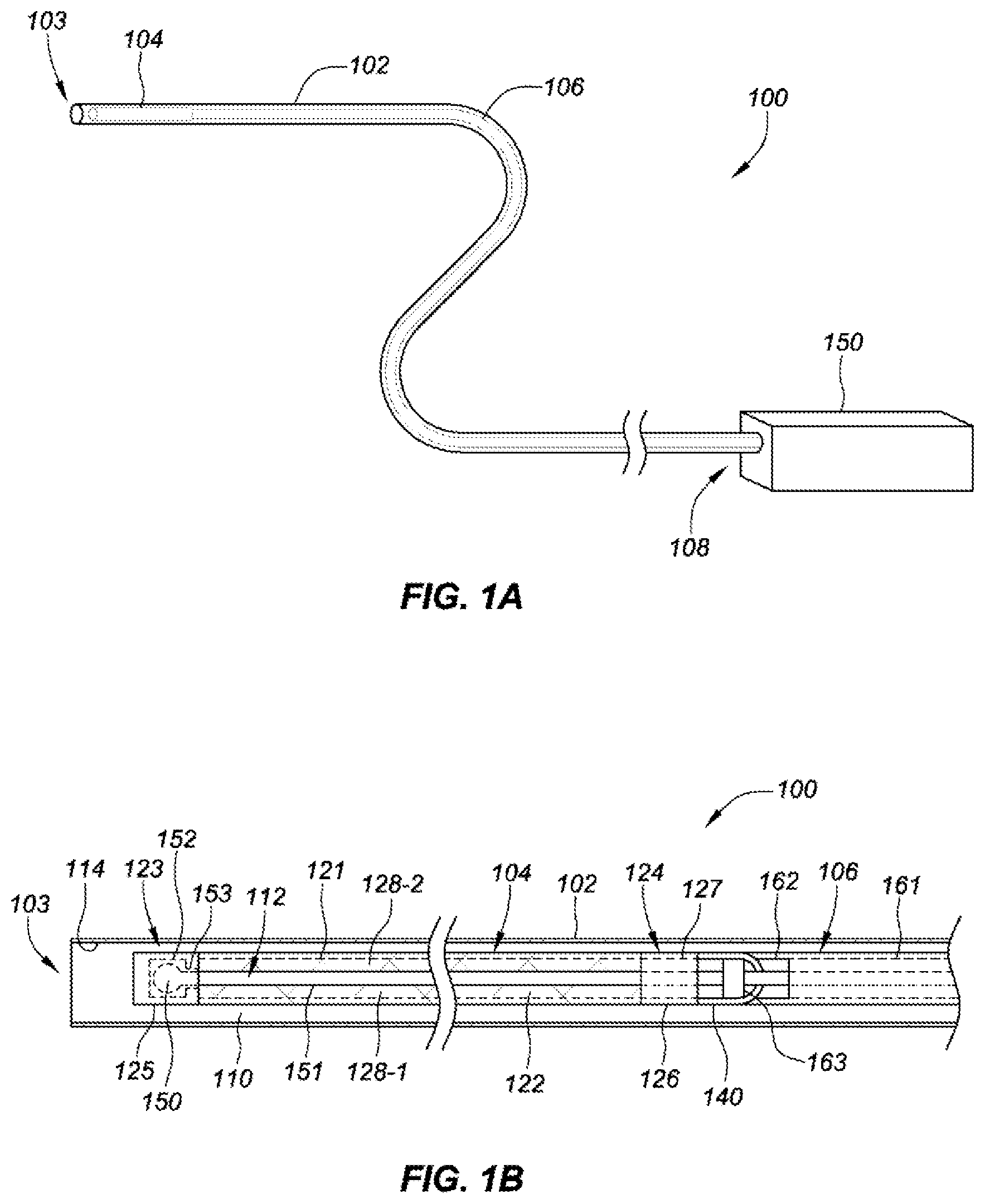 Patent US12167854 — Occlusive implants with fiber-based release structures — Figure 1