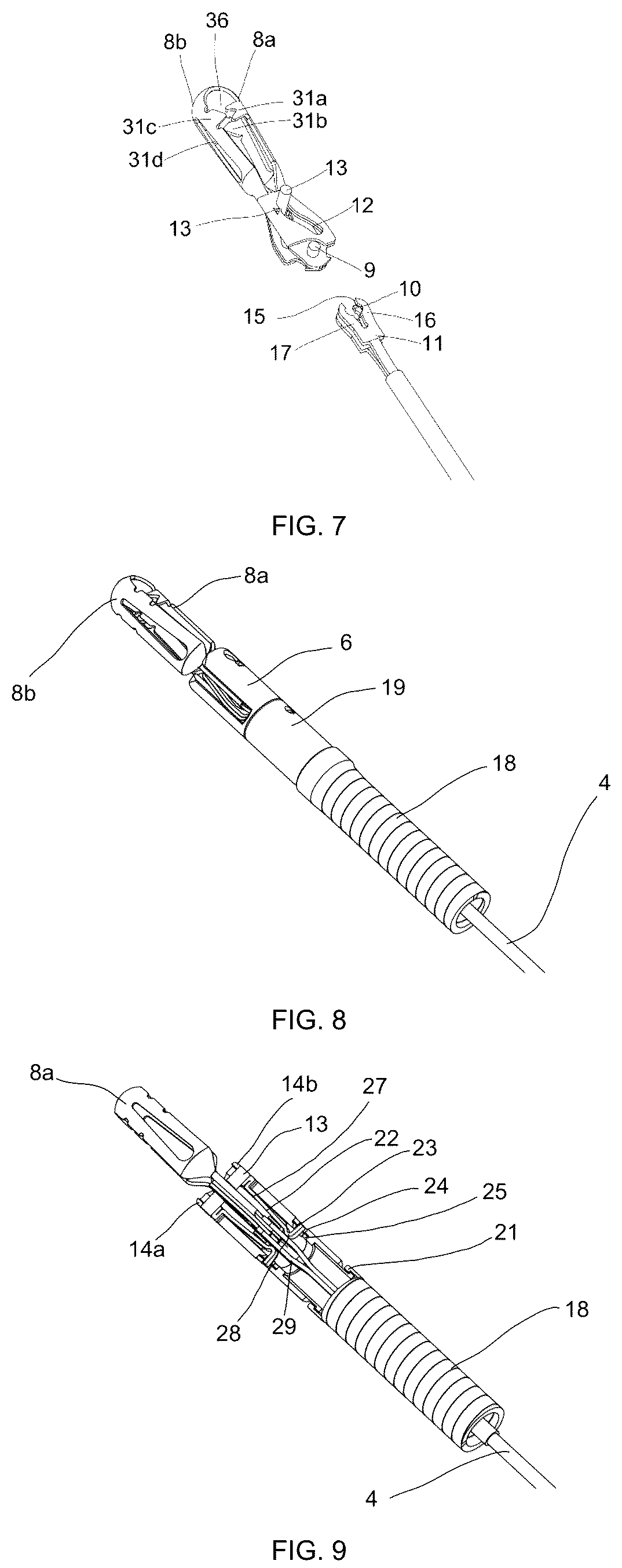 Patent US12167857 Figure 3 – Clamp device for hemostasis or closure of tissue and medical instrument for hemostasis or closure of tissue
