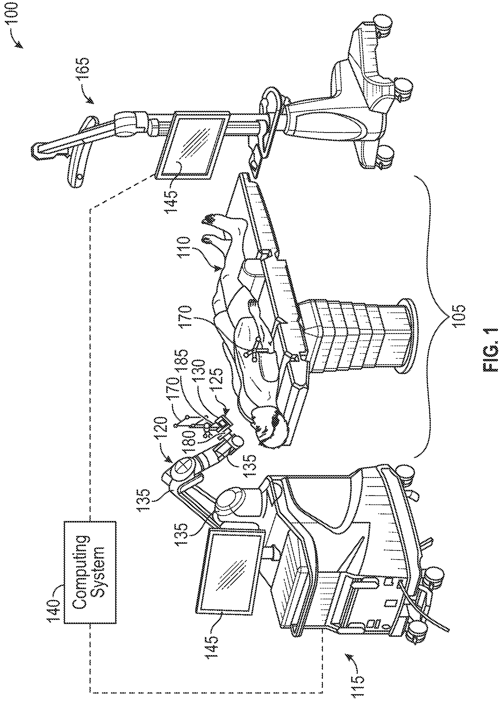 Patent US12167860 Figure 1 – Devices and methods for posterior resection in robotically assisted partial knee arthroplasties