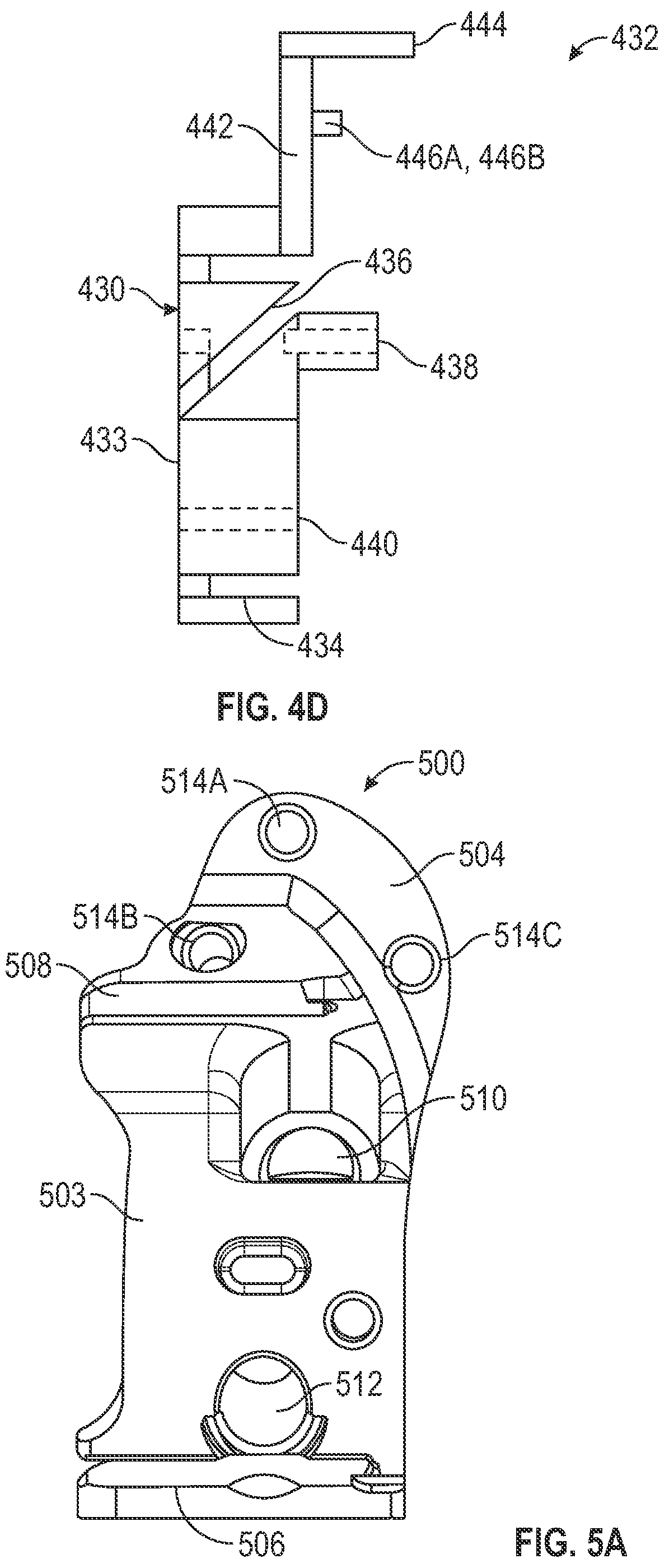 Patent US12167860 Figure 8 – Devices and methods for posterior resection in robotically assisted partial knee arthroplasties