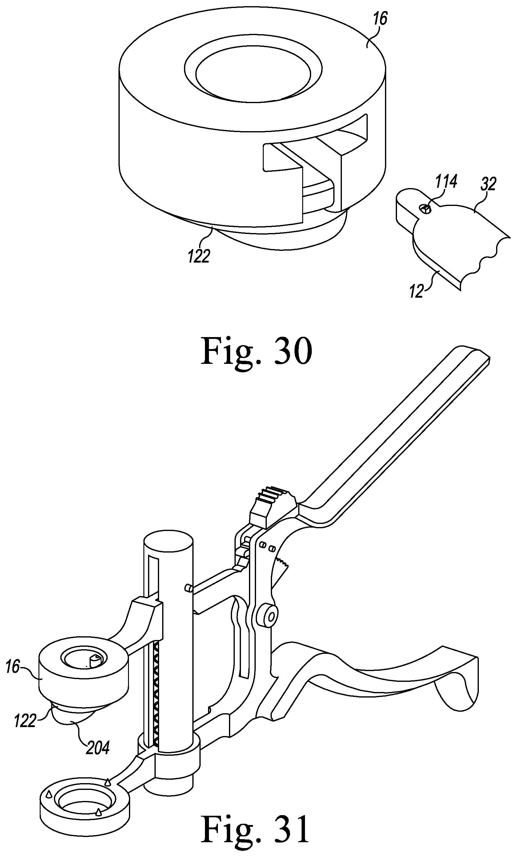 Patent US12167862 Figure 19 – Orthopaedic surgical instrument system for implanting a prosthetic patella component and method of use