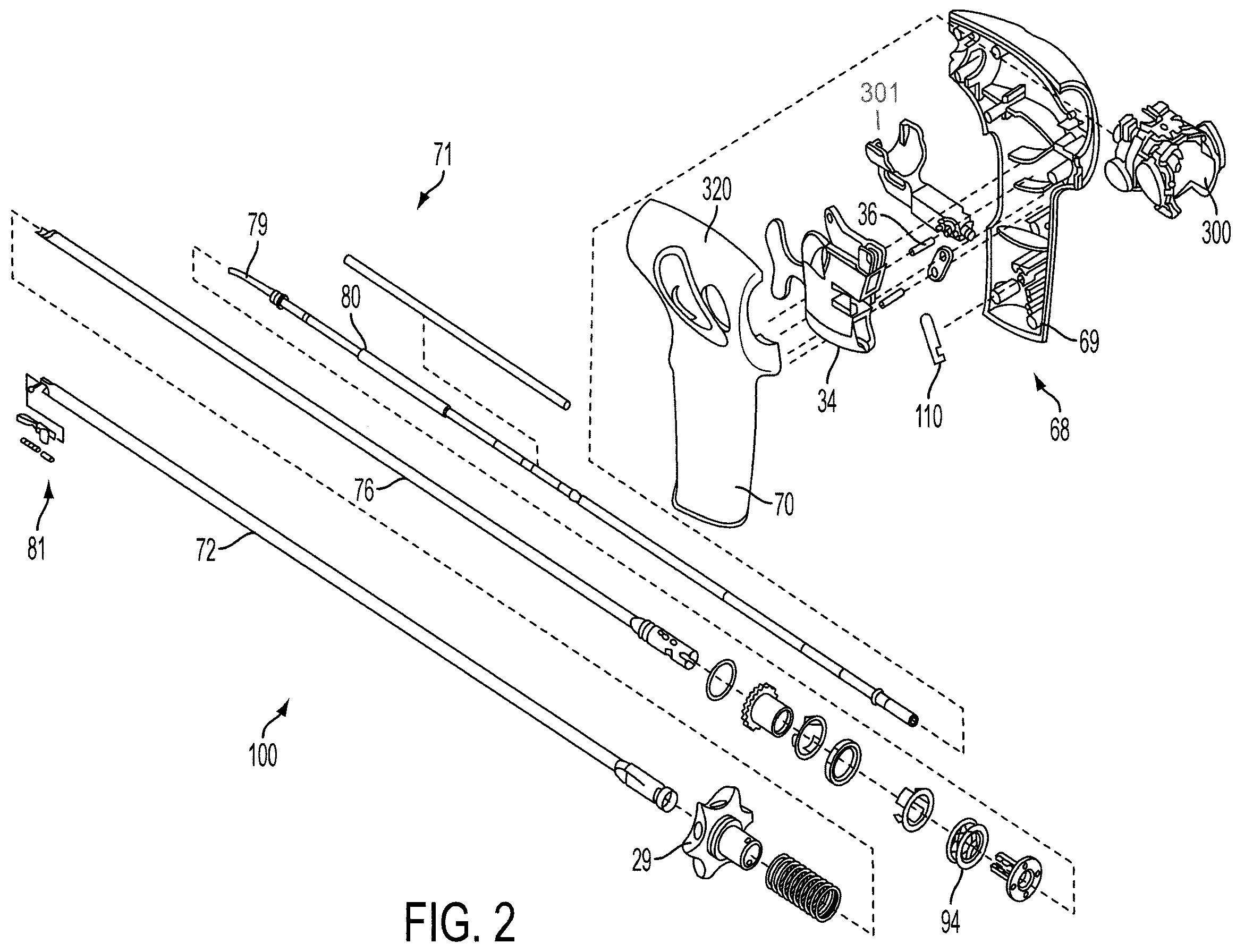 Patent US12167866 Figure 2 – Switch arrangements for ultrasonic surgical instruments