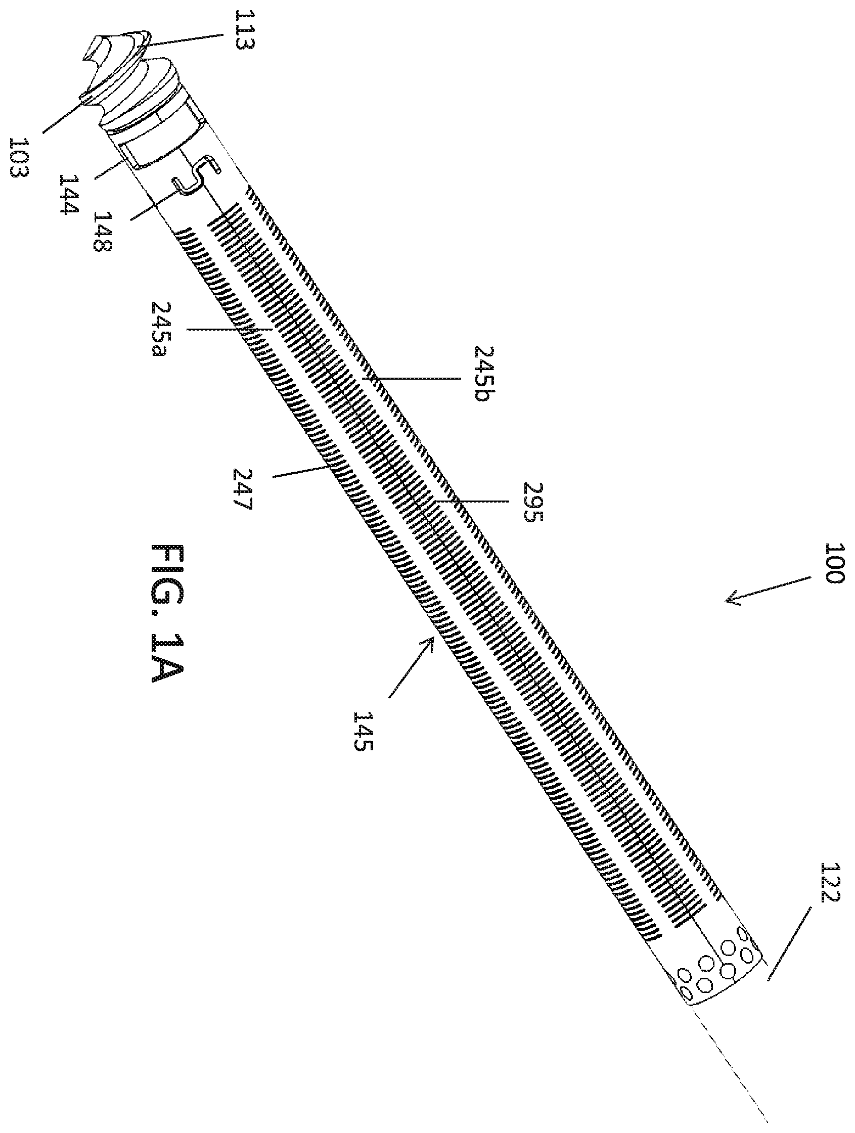Patent US12167867 Figure 1 – Occlusion-crossing devices