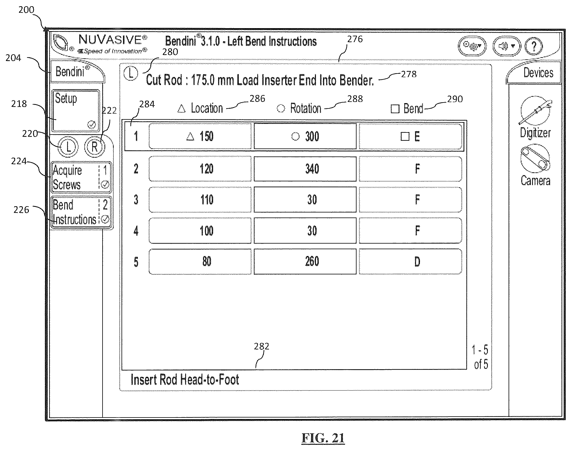 Patent US12167870 Figure 18 – Systems and methods for planning, performing, and assessing spinal correction during surgery