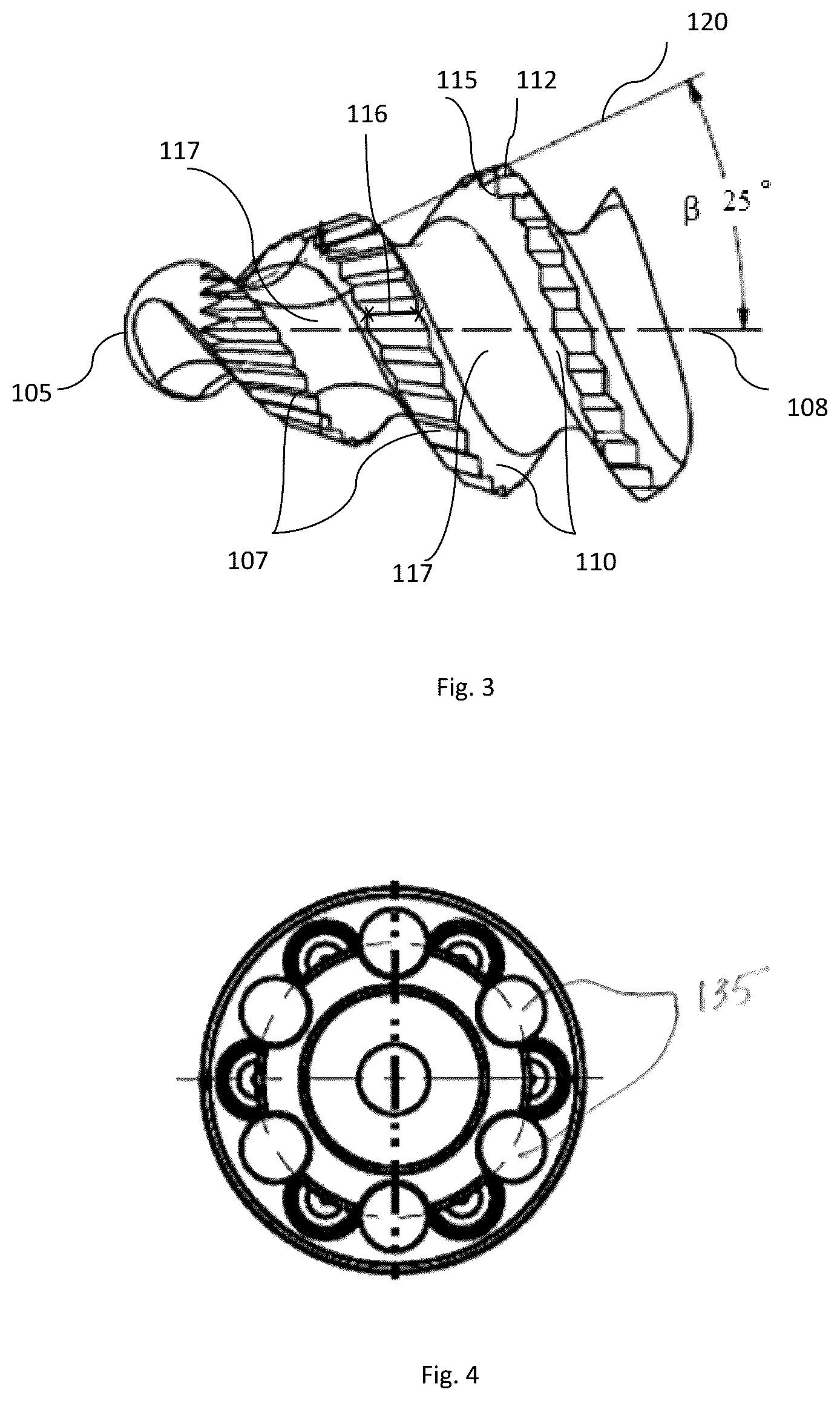 Patent US12167871 Figure 2 – Spinal fastener with serrated thread