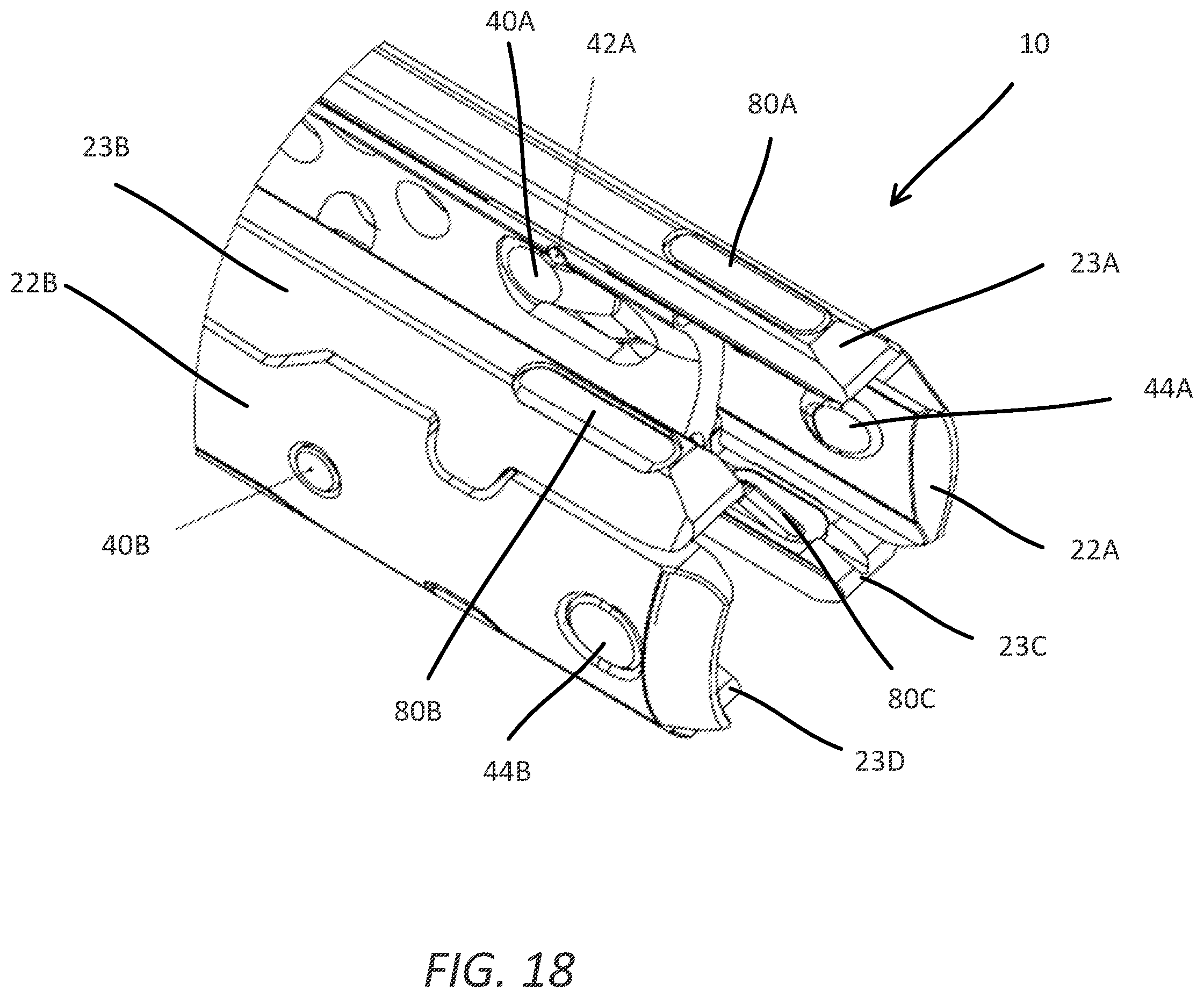 Patent US12167876 Figure 9 – Bone fastener tower assembly for spinal surgery