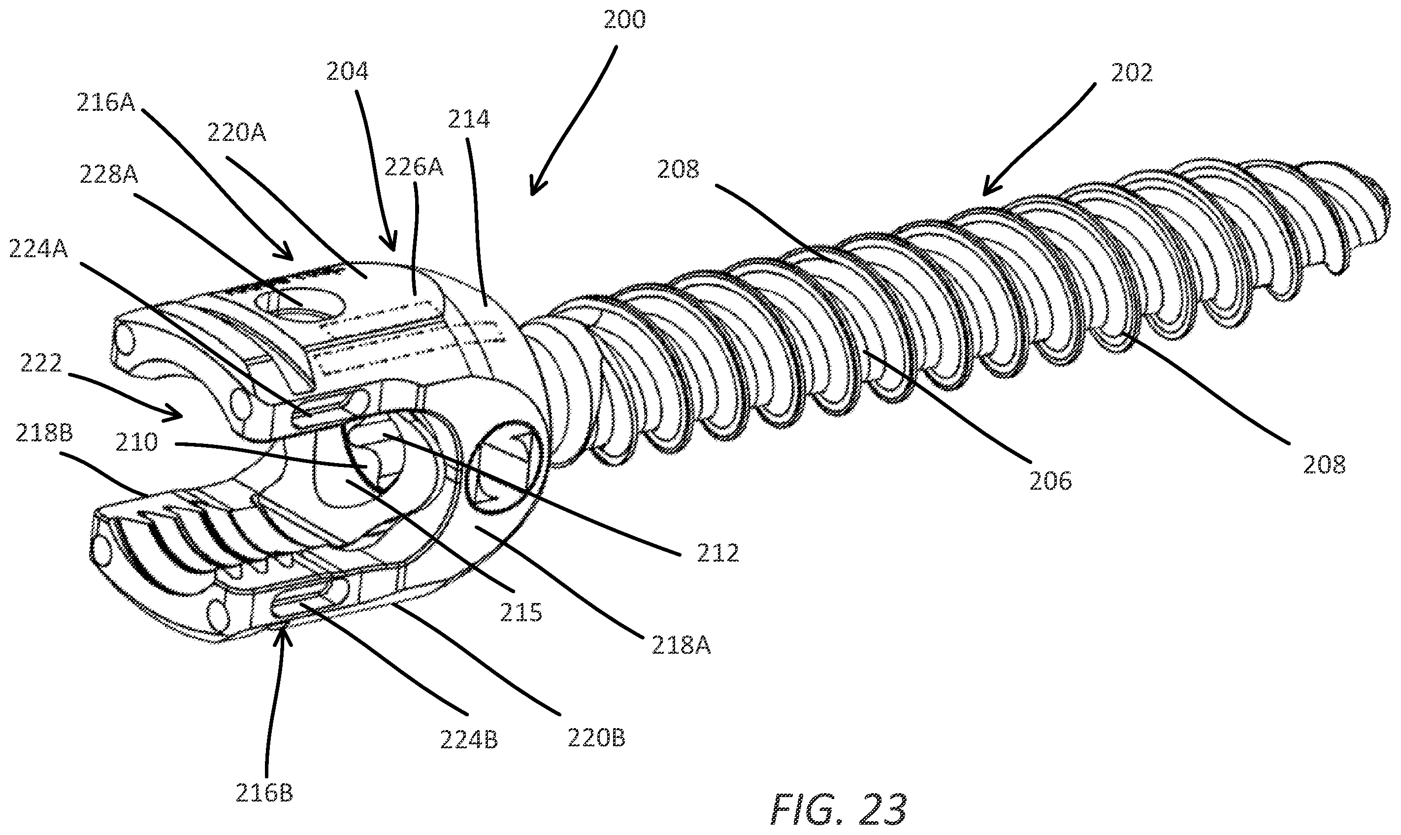 Patent US12167876 Figure 14 – Bone fastener tower assembly for spinal surgery