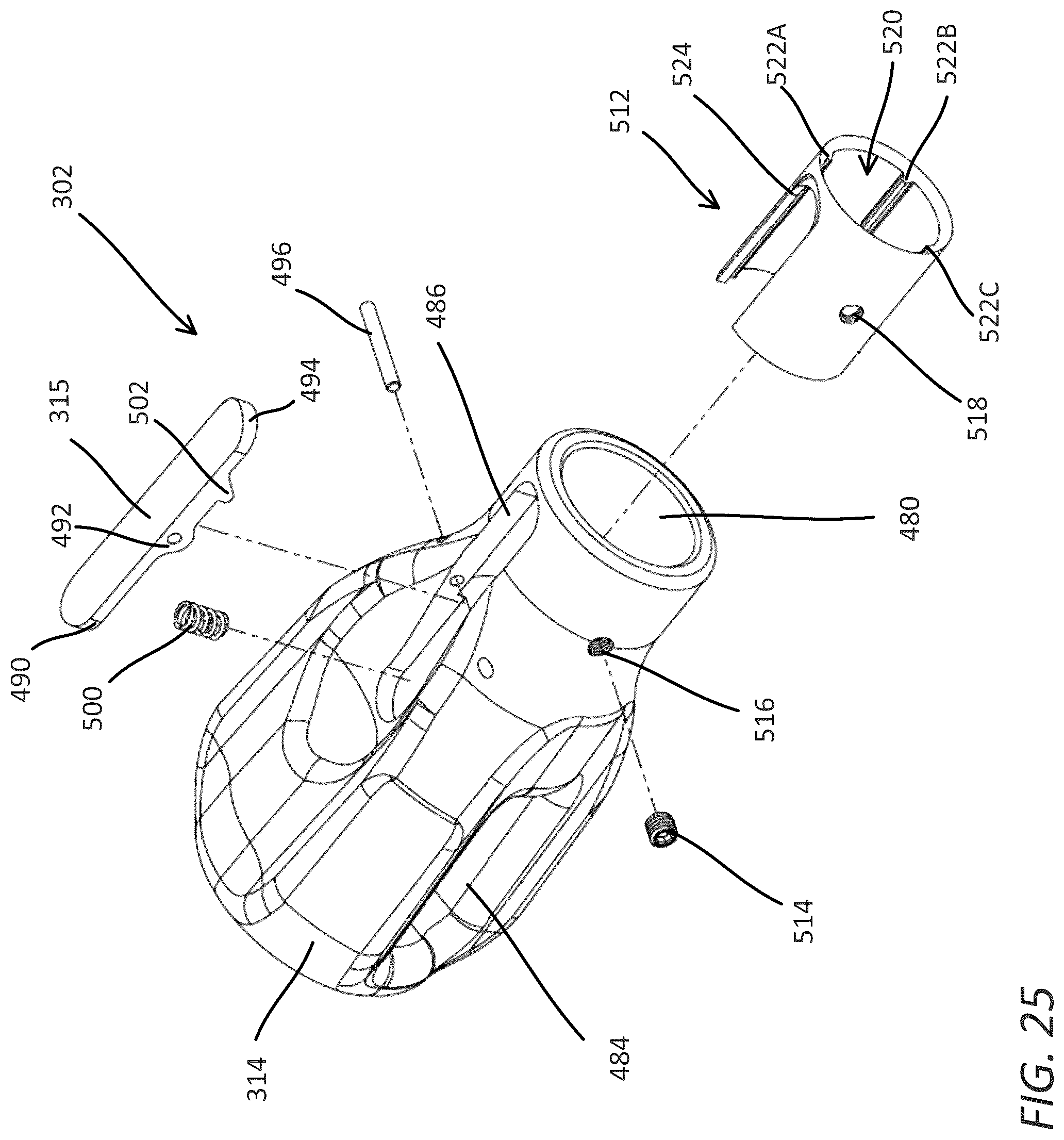 Patent US12167876 Figure 16 – Bone fastener tower assembly for spinal surgery