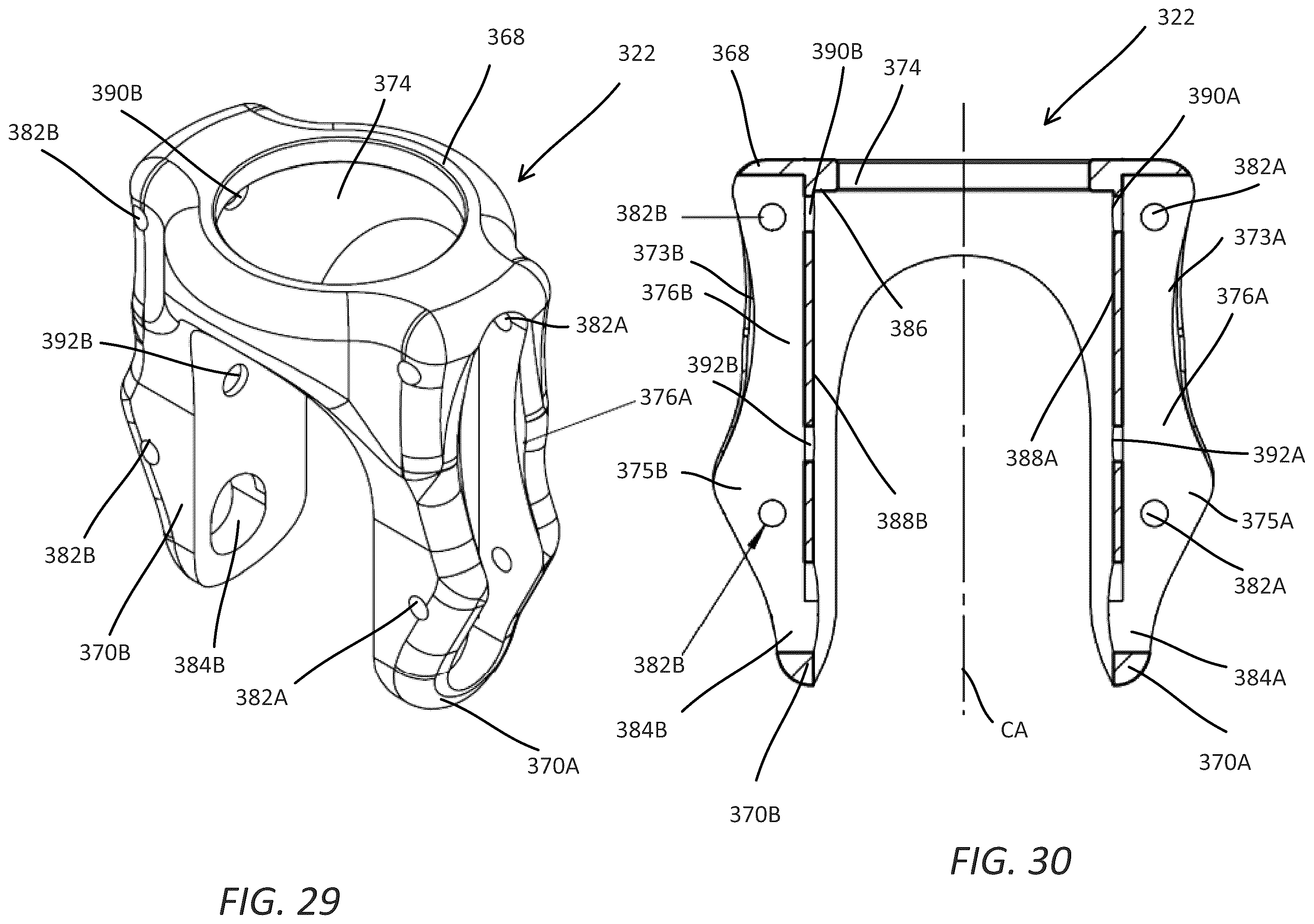 Patent US12167876 Figure 20 – Bone fastener tower assembly for spinal surgery