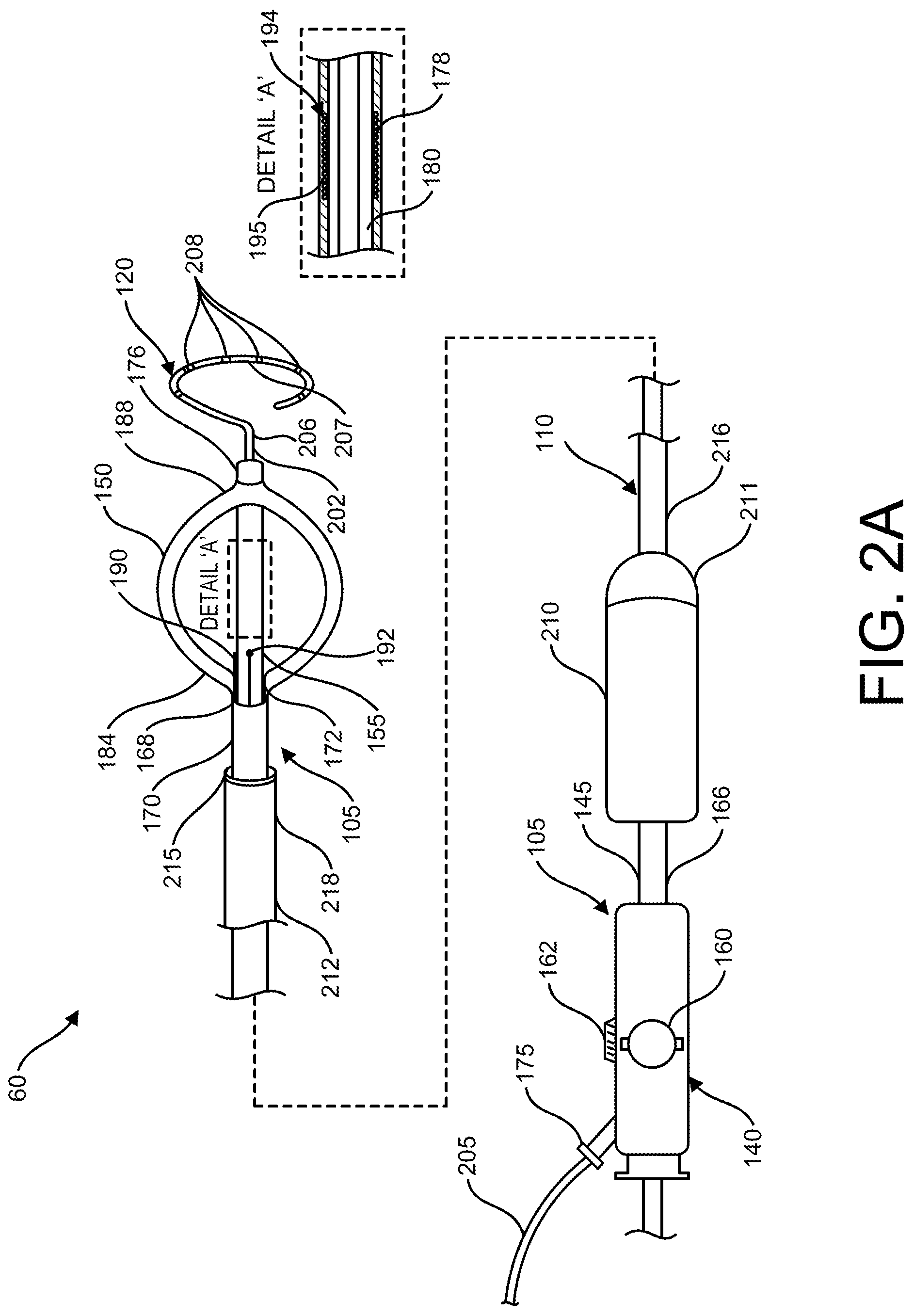 Patent US12167879 Figure 2 – Navigation-enabled cryoablation system with indirect device tracking