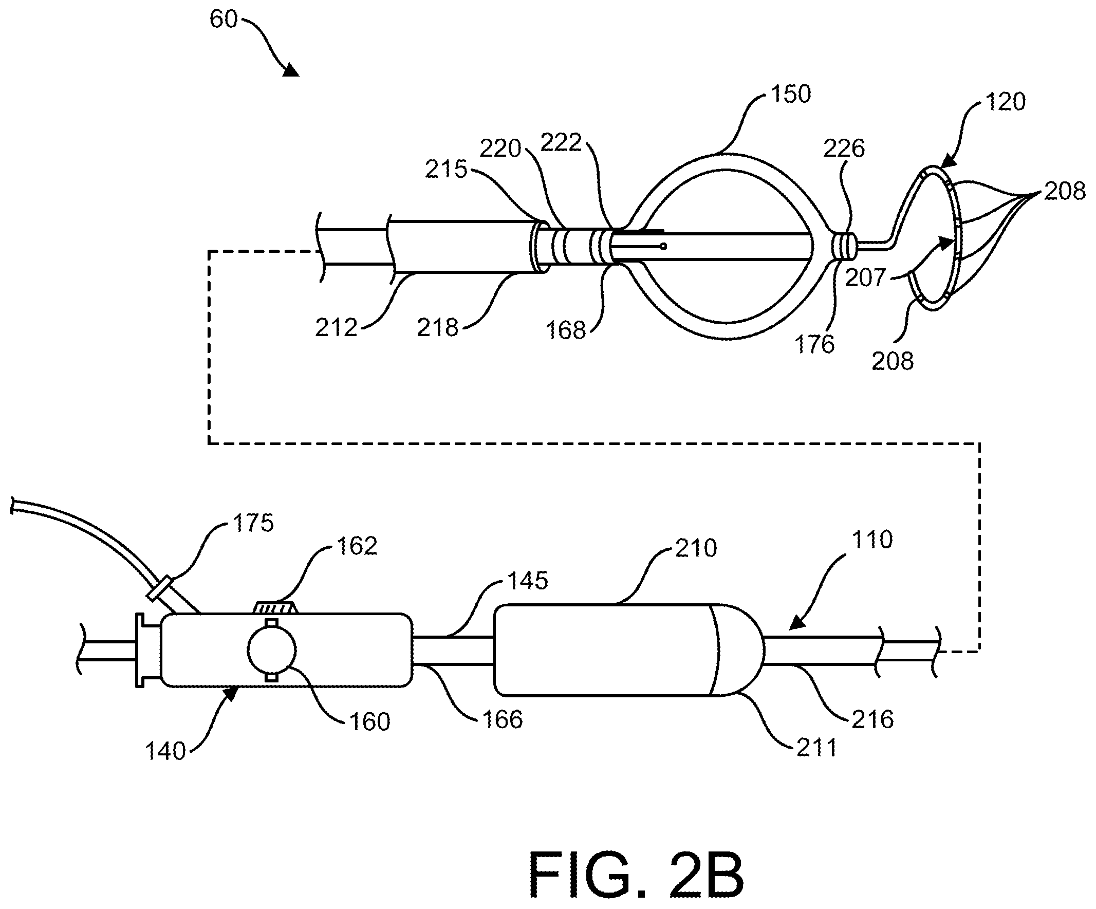 Patent US12167879 Figure 3 – Navigation-enabled cryoablation system with indirect device tracking