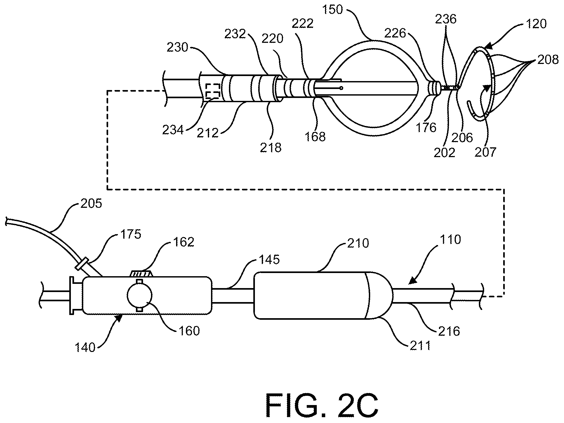 Patent US12167879 Figure 4 – Navigation-enabled cryoablation system with indirect device tracking