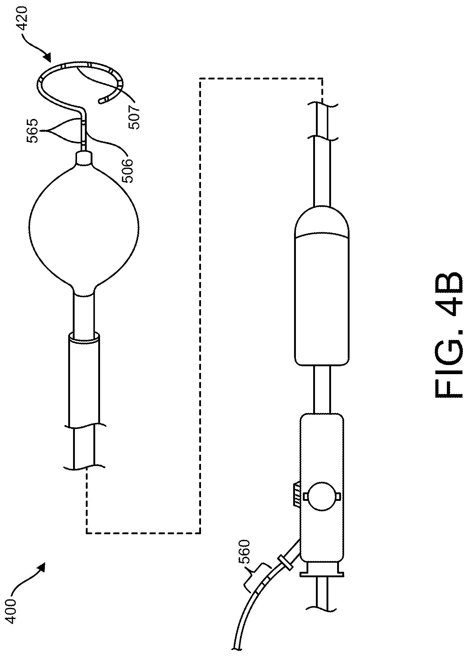 Patent US12167879 Figure 7 – Navigation-enabled cryoablation system with indirect device tracking