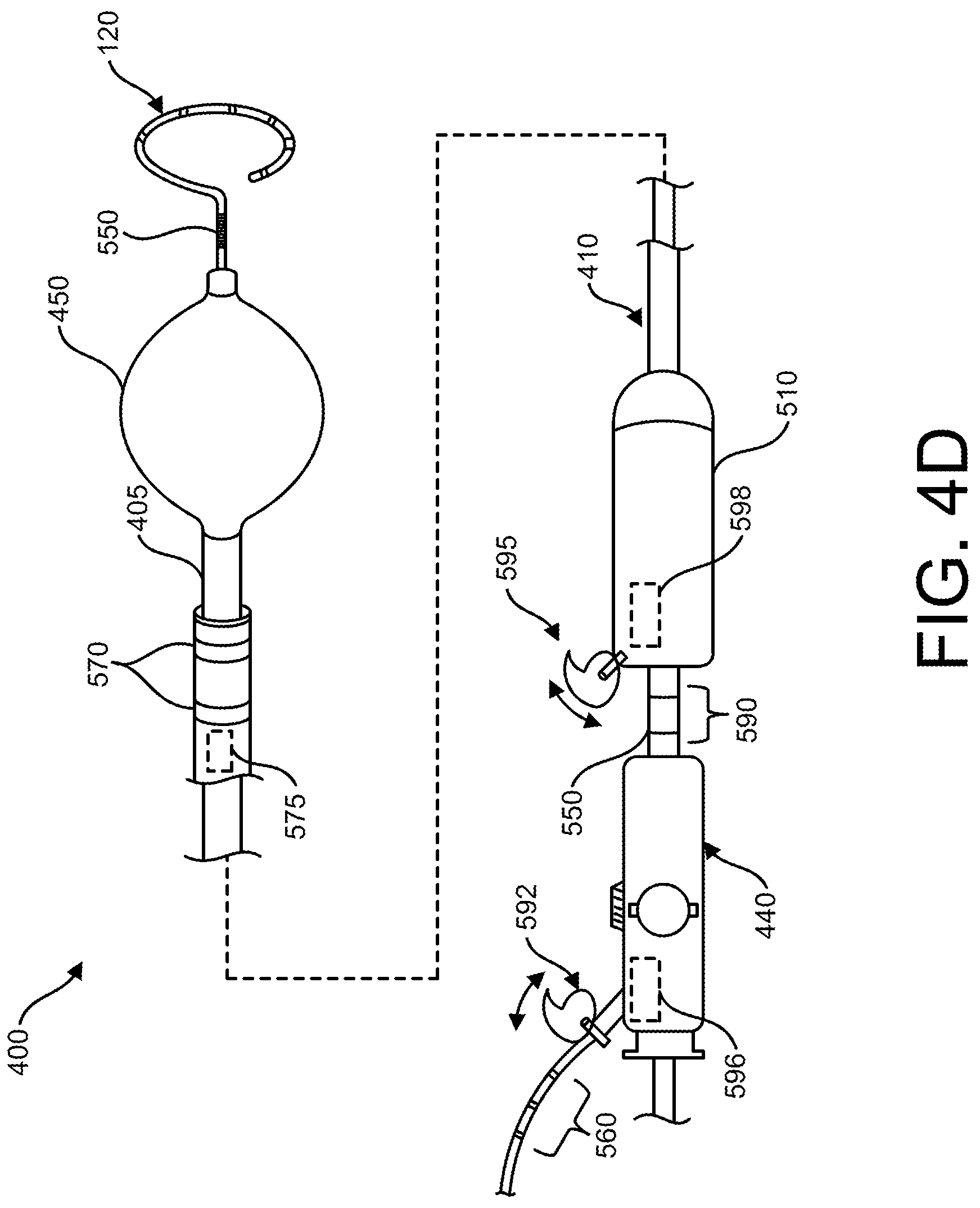 Patent US12167879 Figure 9 – Navigation-enabled cryoablation system with indirect device tracking