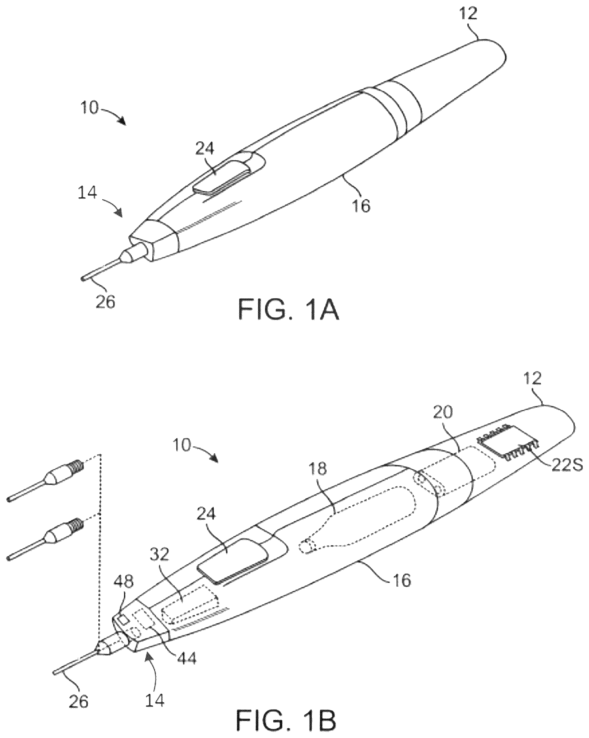 Patent US12167881 Figure 1 – Integrated cold therapy and electrical stimulation systems for locating and treating nerves and associated methods