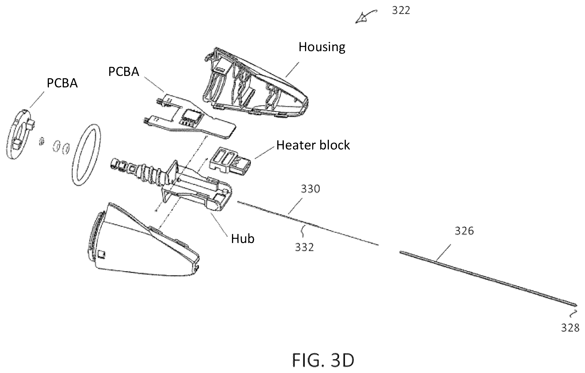 Patent US12167881 Figure 8 – Integrated cold therapy and electrical stimulation systems for locating and treating nerves and associated methods
