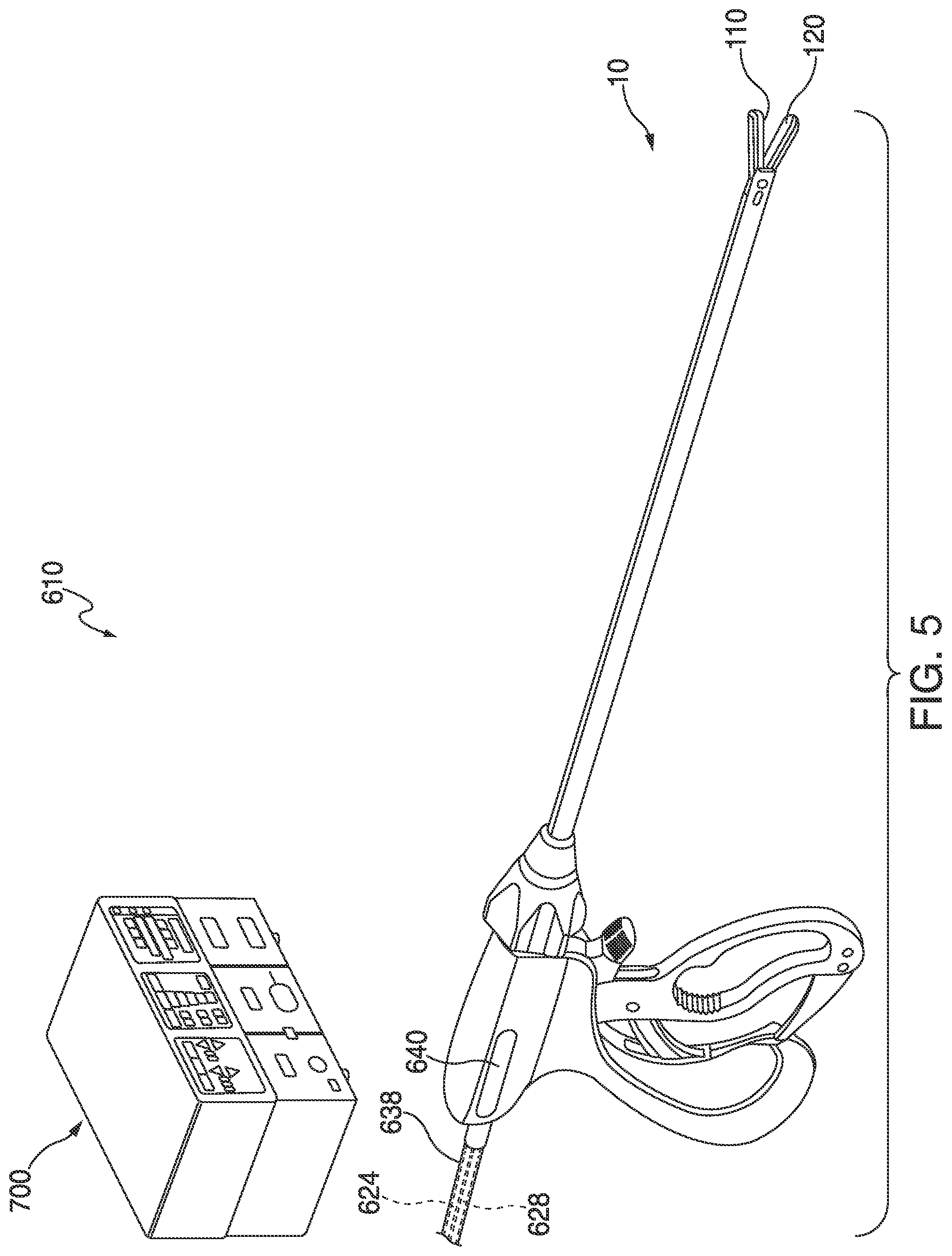 Patent US12167884 Figure 6 – Electrosurgical system for use with non-stick coated electrodes