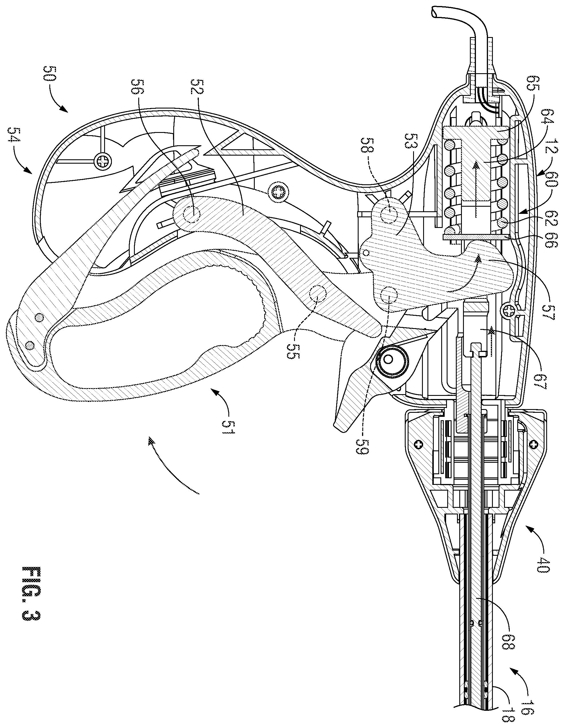 Patent US12167886 Figure 3 – Accurate jaw closure force in a catheter based instrument