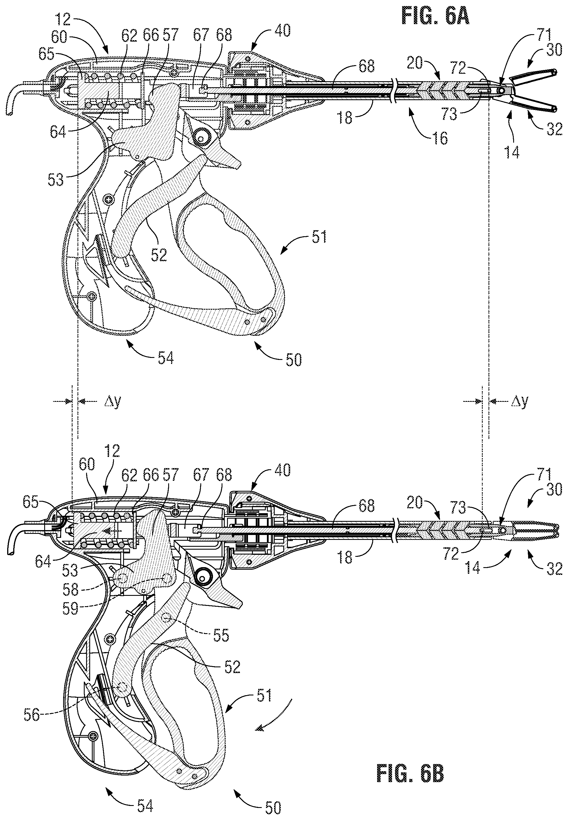 Patent US12167886 Figure 6 – Accurate jaw closure force in a catheter based instrument