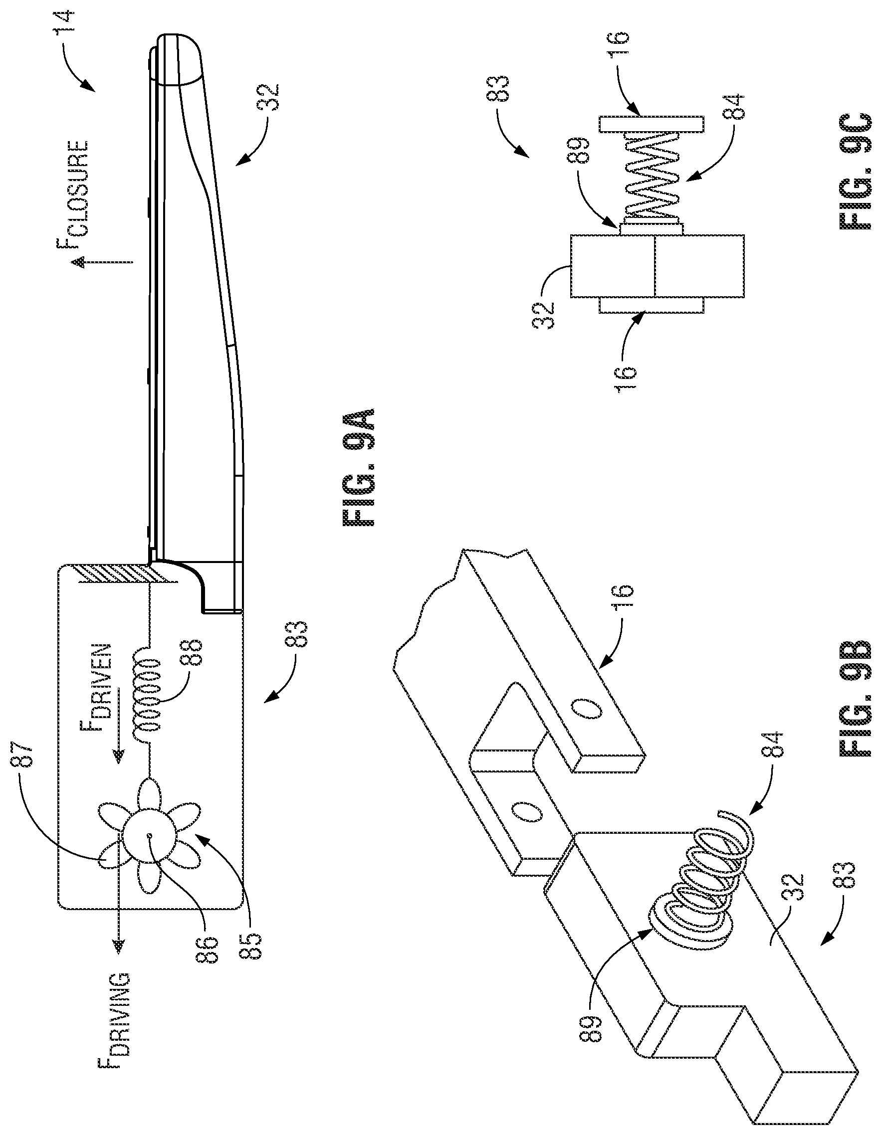 Patent US12167886 Figure 9 – Accurate jaw closure force in a catheter based instrument