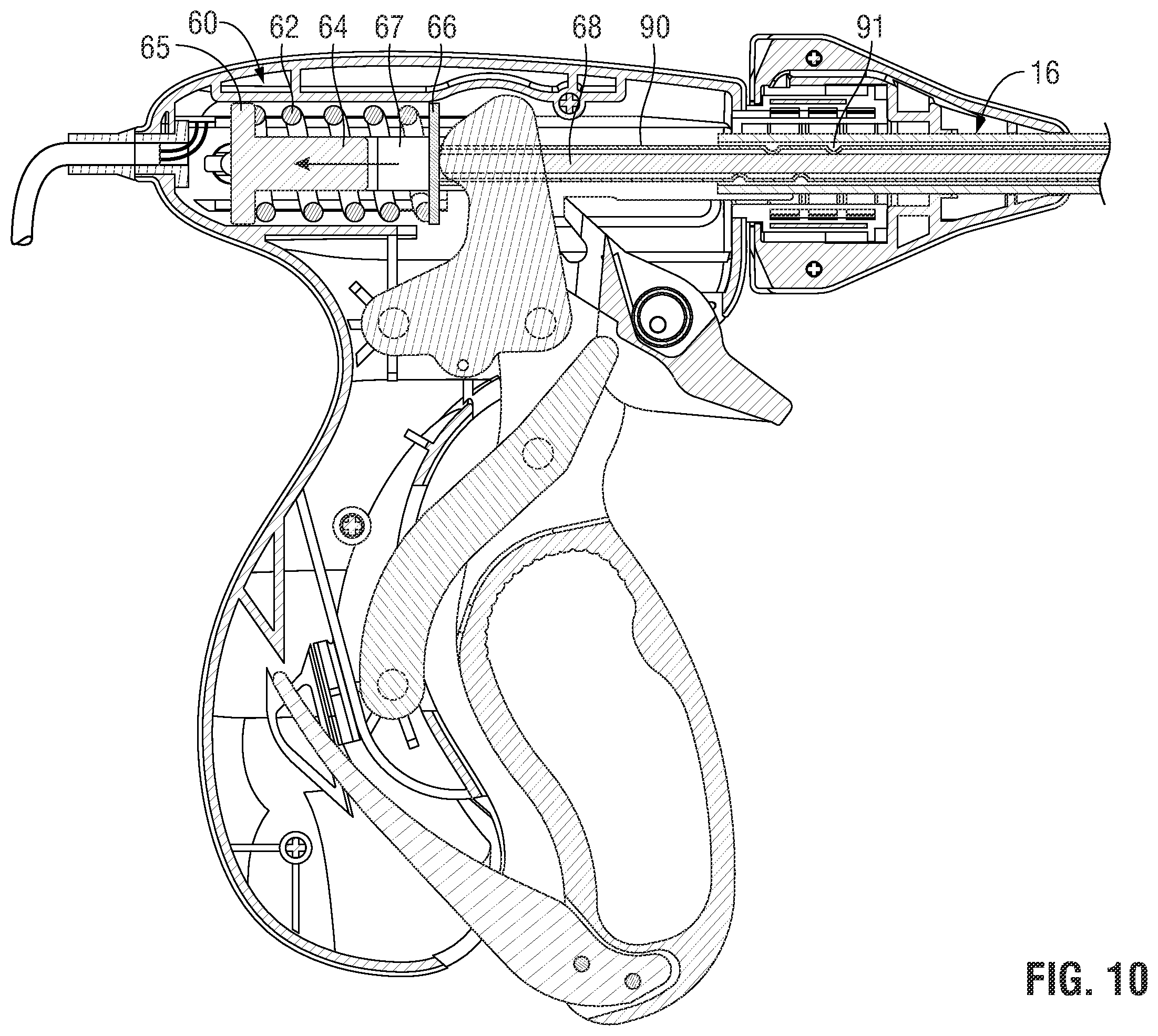 Patent US12167886 Figure 10 – Accurate jaw closure force in a catheter based instrument