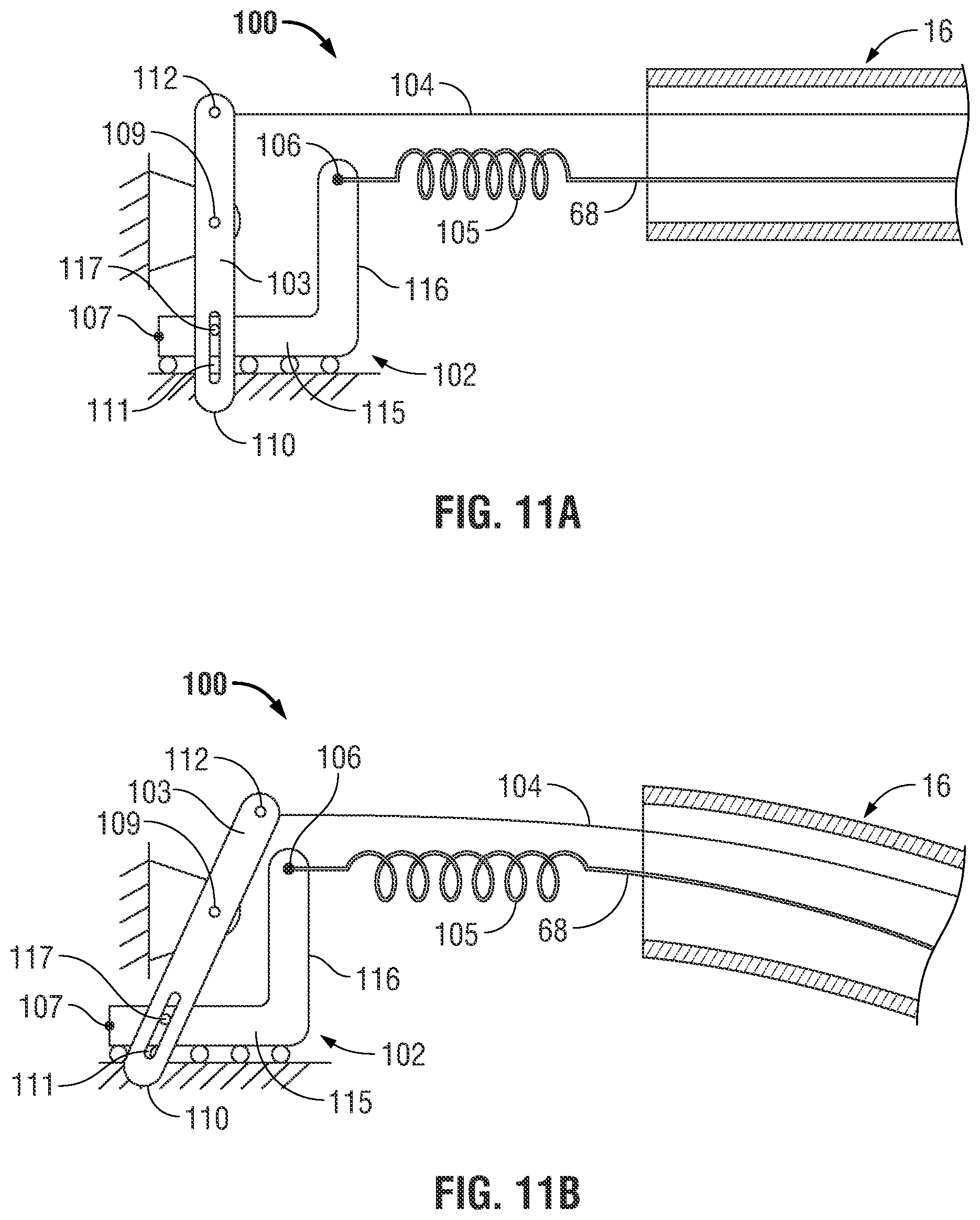 Patent US12167886 Figure 11 – Accurate jaw closure force in a catheter based instrument