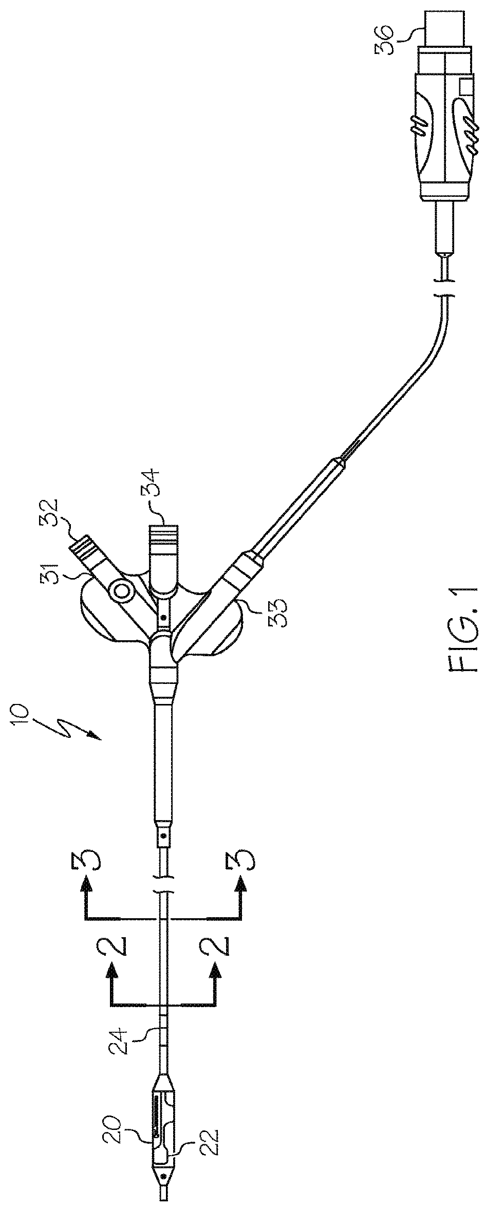 Patent US12167889 — Flexible circuit having improved adhesion to a renal nerve modulation balloon — Figure 1