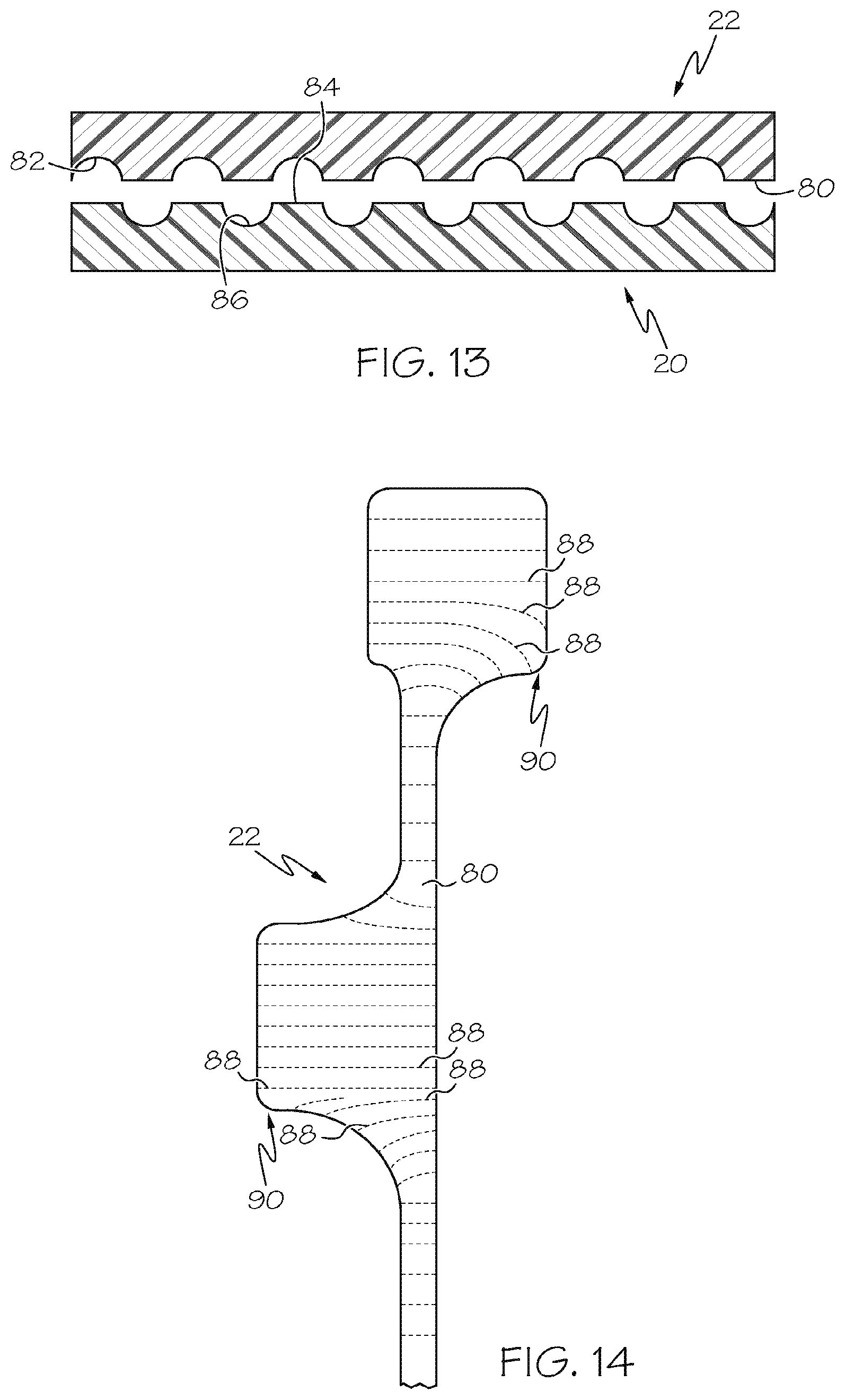 Patent US12167889 Figure 7 – Flexible circuit having improved adhesion to a renal nerve modulation balloon