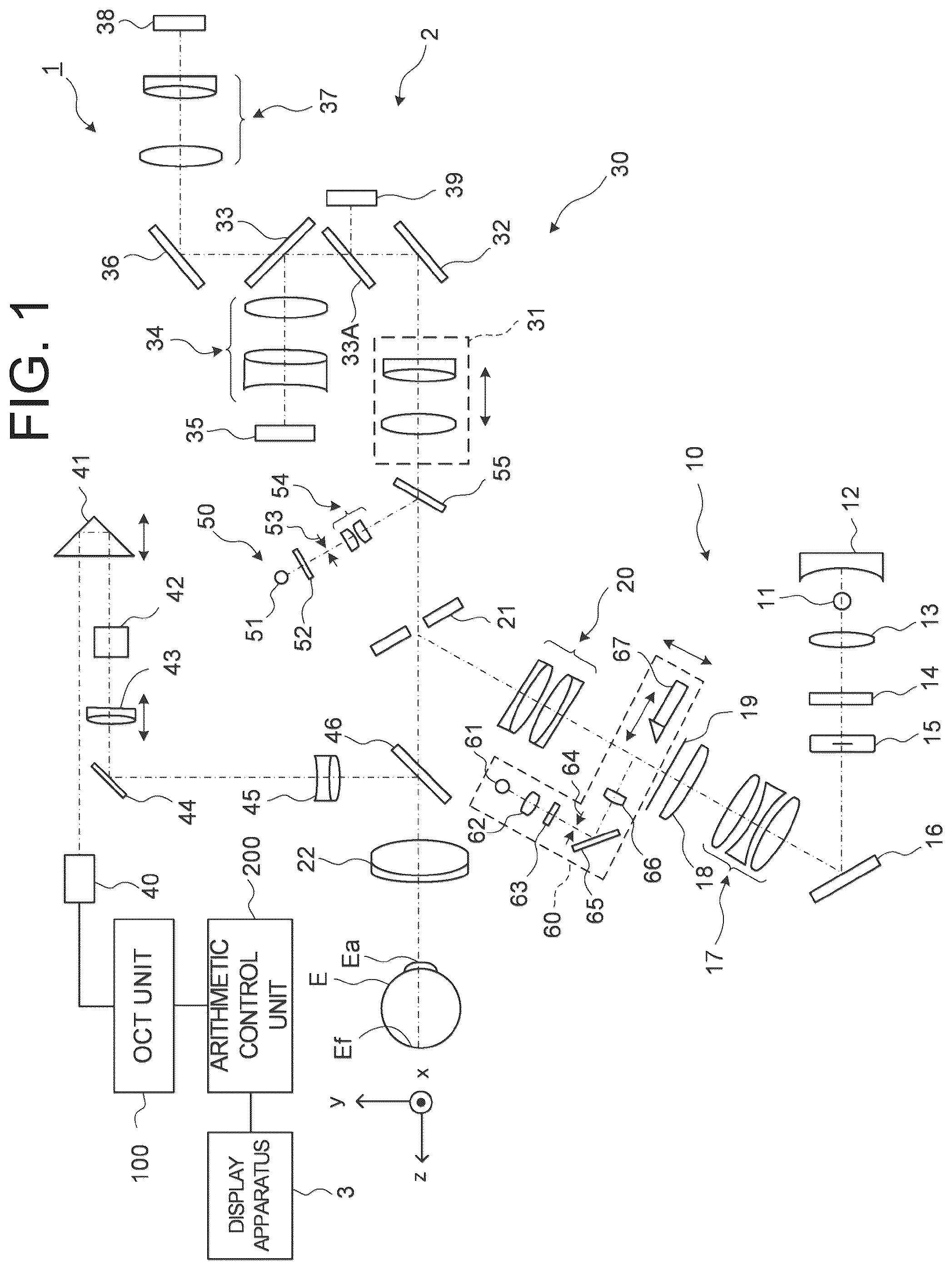 Patent US12167892 Figure 1 – Ophthalmologic information processing apparatus, ophthalmologic apparatus, ophthalmologic information processing method, and recording medium