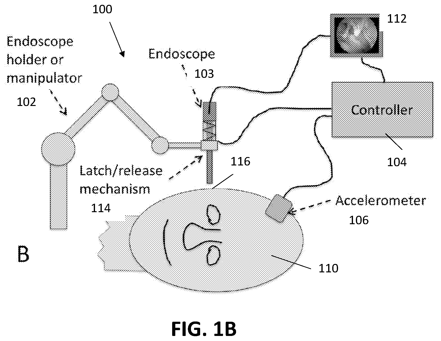 Patent US12167895 Figure 2 – Safety feature for use with robotically manipulated endoscopes and other tools in otolaryngology and neurosurgery