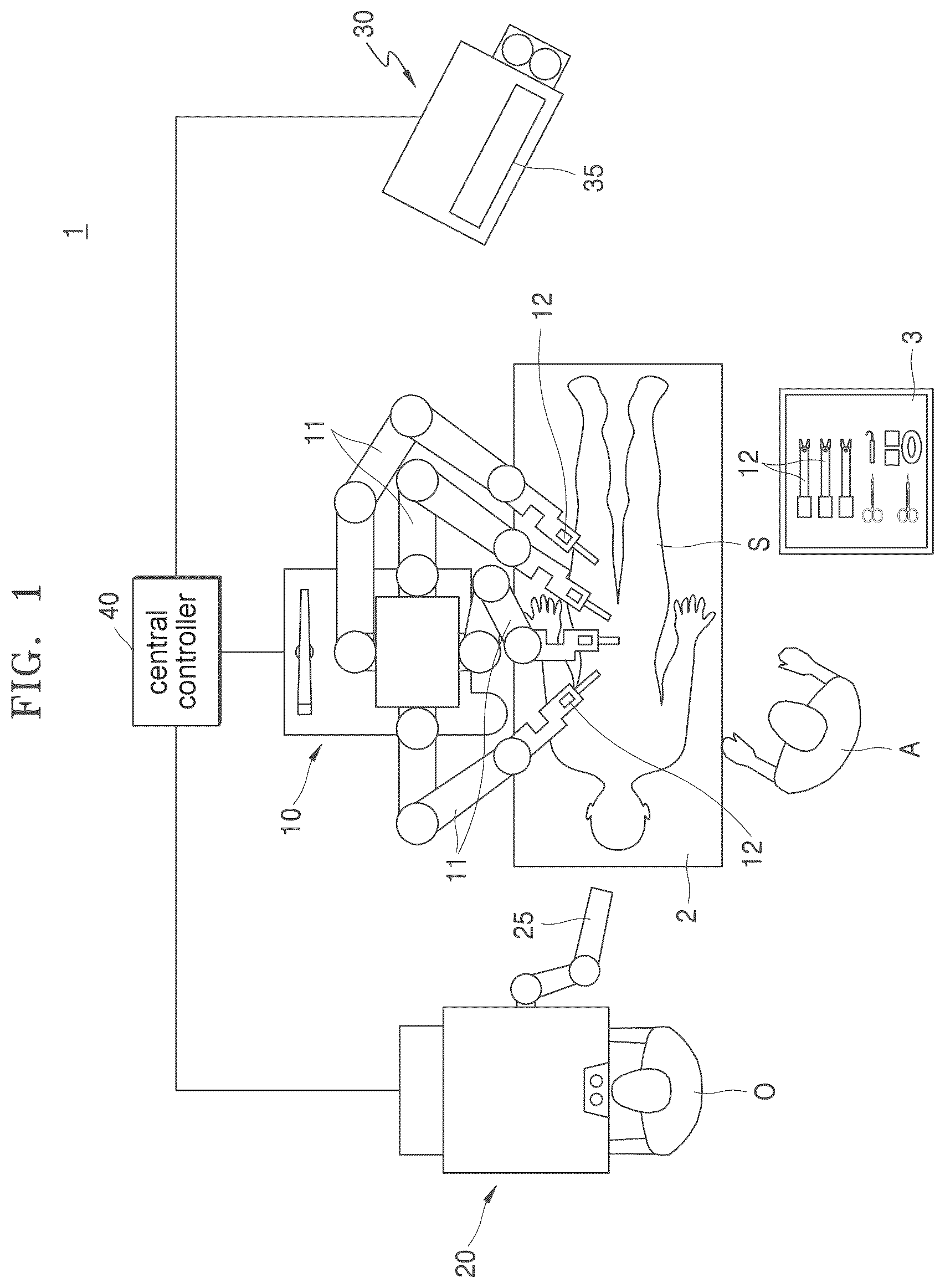 Patent US12167897 Figure 1 – Robot arm structure and surgical robot manipulator including same