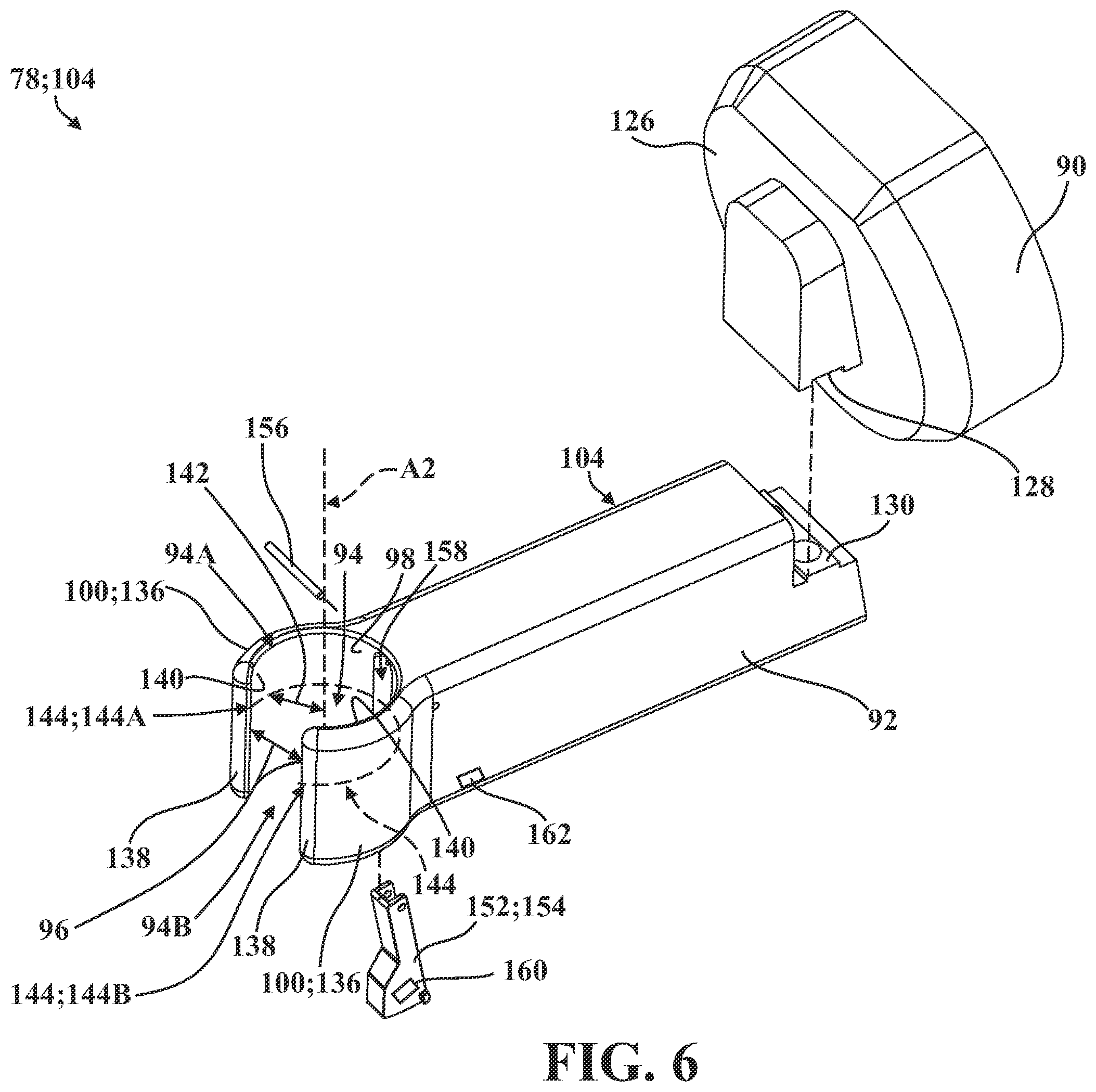 Patent US12167899 Figure 7 – Systems, methods, and end effectors for guiding prostheses