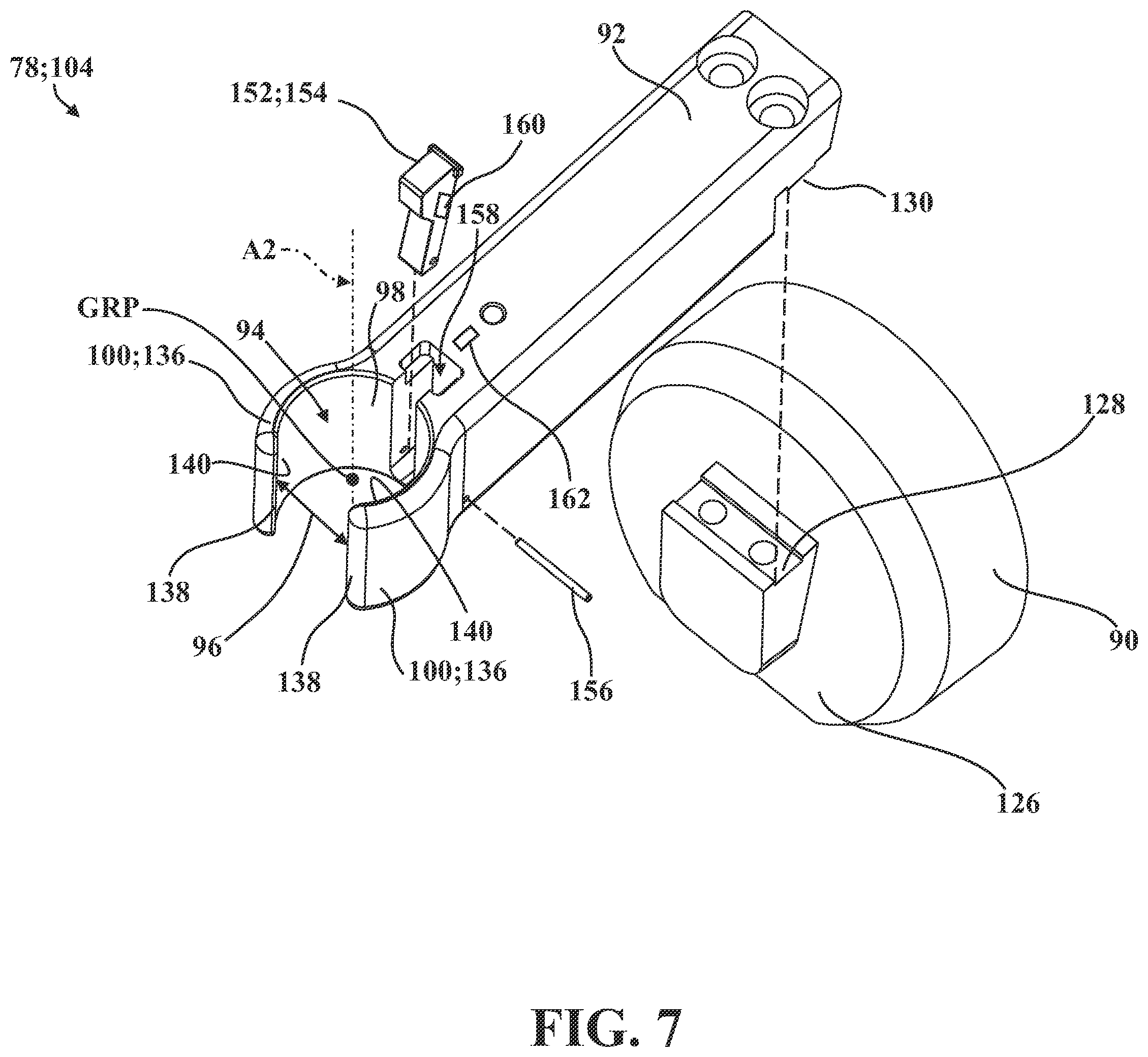 Patent US12167899 Figure 8 – Systems, methods, and end effectors for guiding prostheses