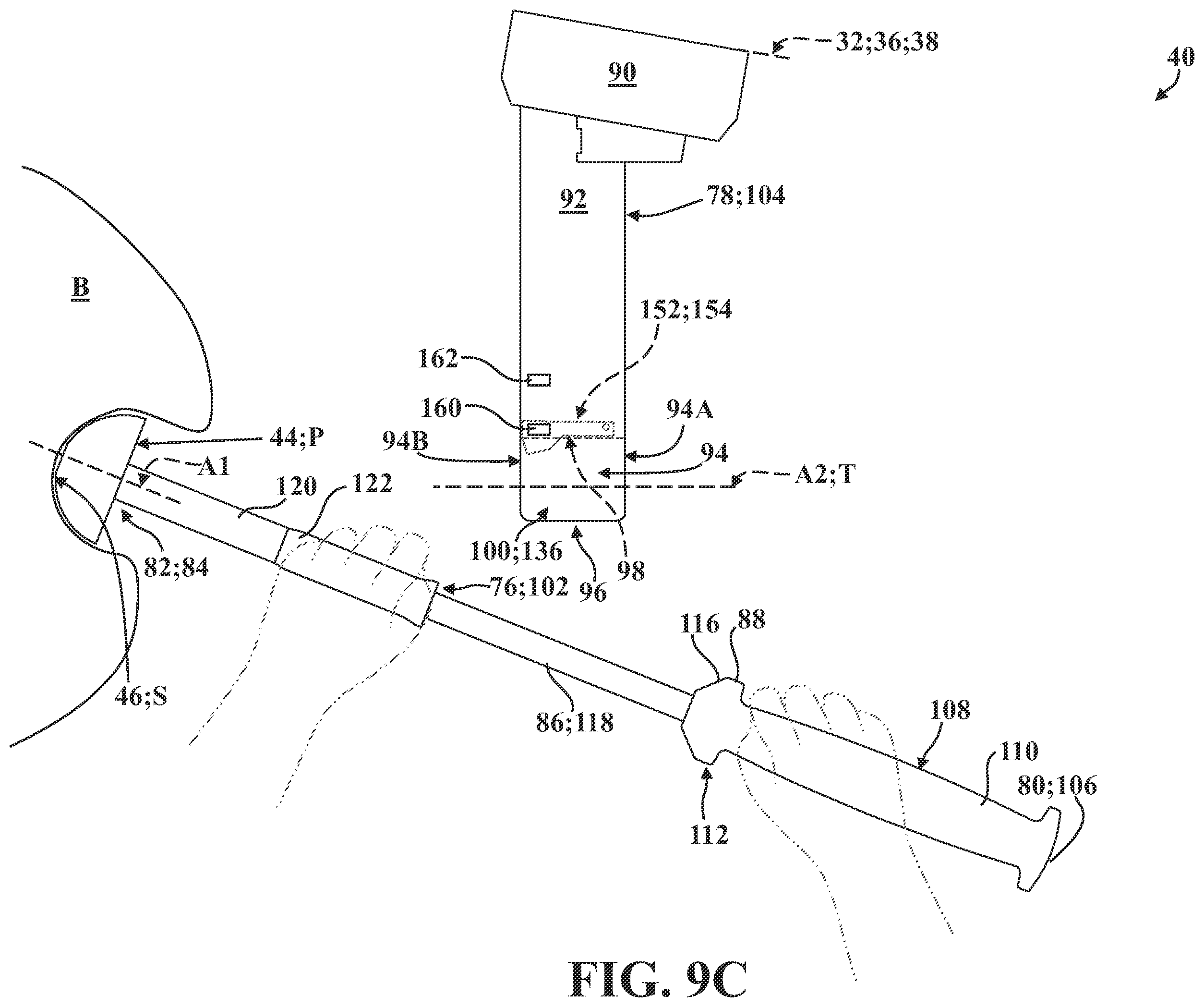 Patent US12167899 Figure 14 – Systems, methods, and end effectors for guiding prostheses