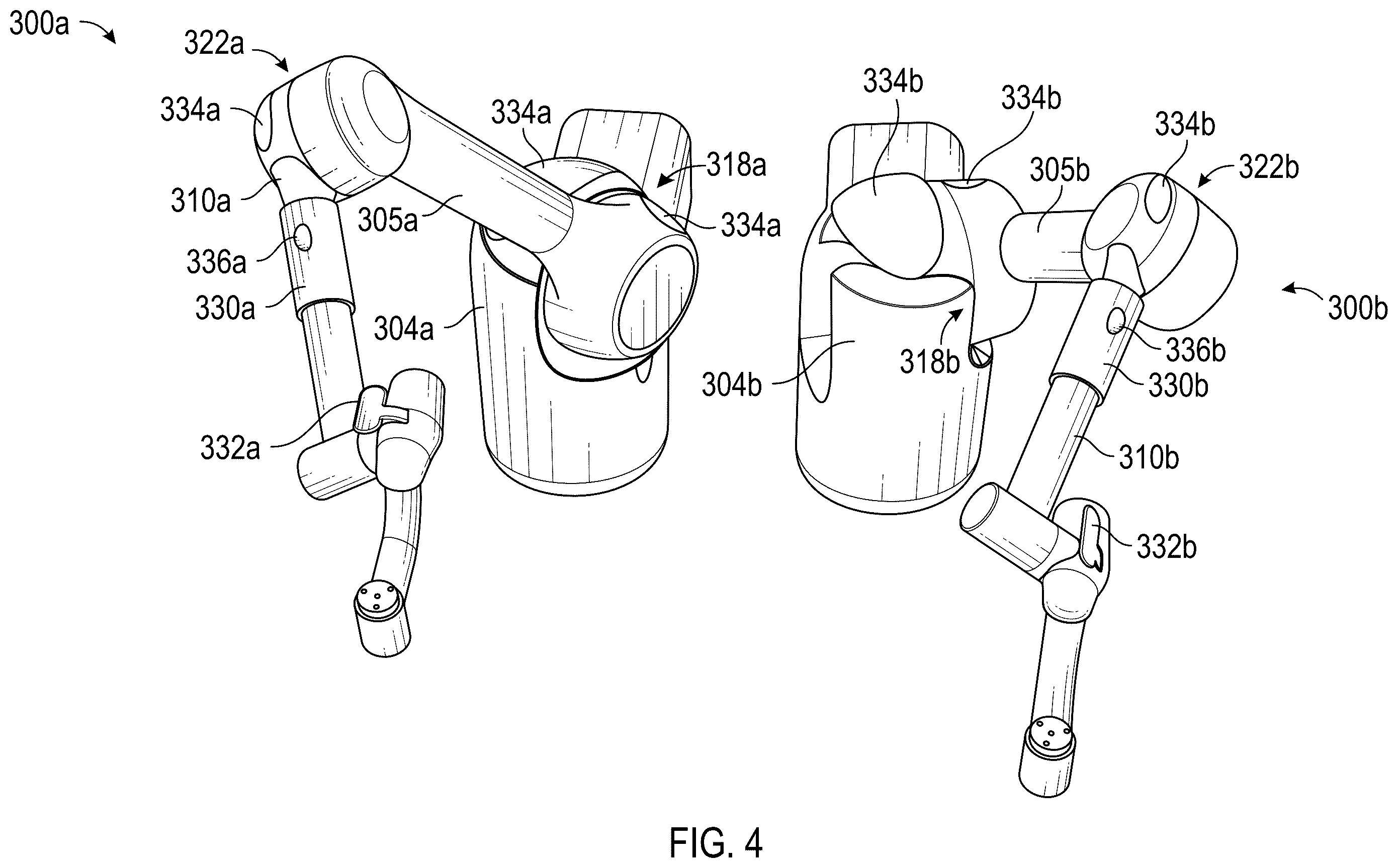 Patent US12167900 Figure 7 – Co-manipulation surgical system having automated preset robot arm configurations