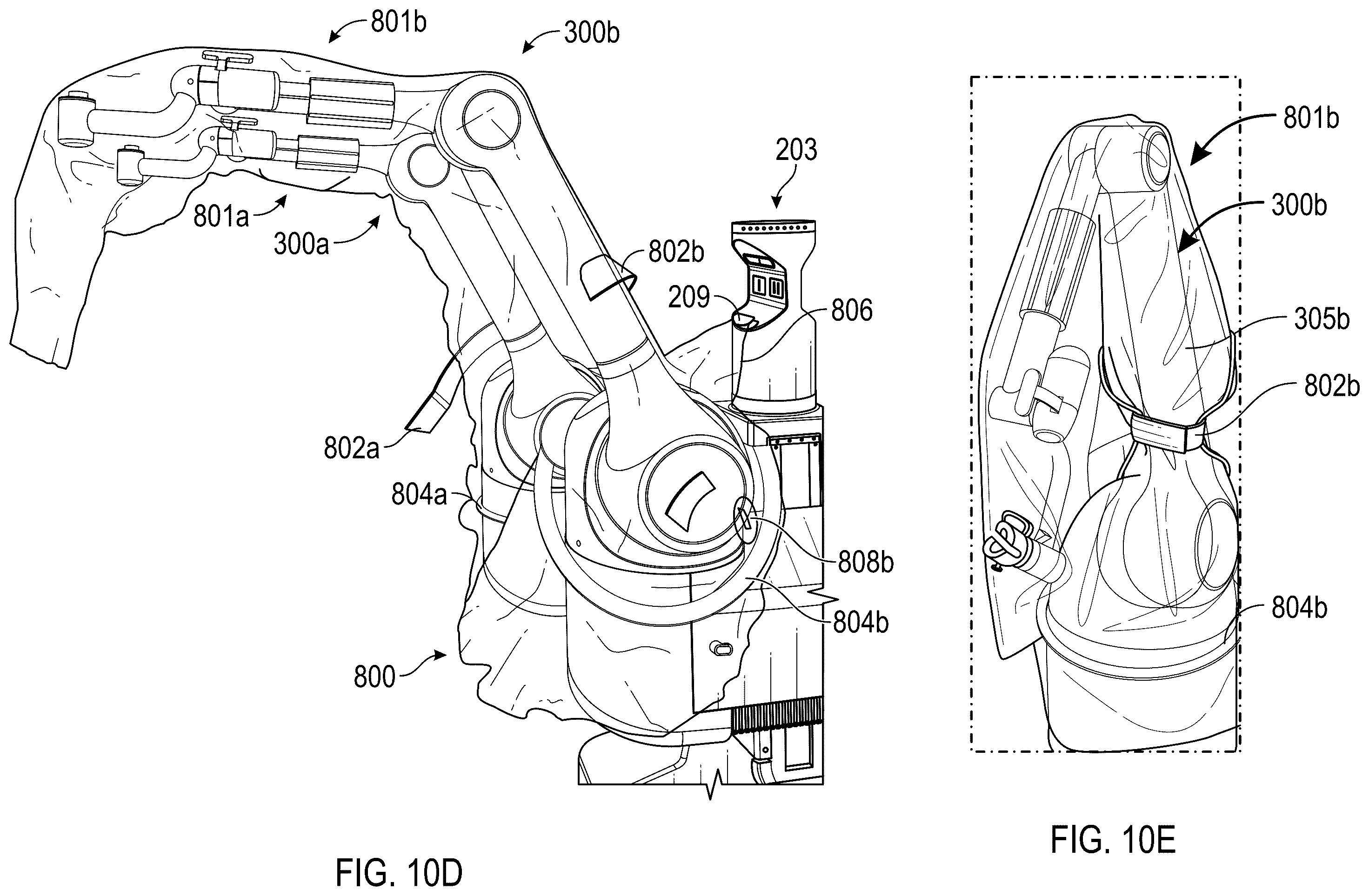Patent US12167900 Figure 19 – Co-manipulation surgical system having automated preset robot arm configurations