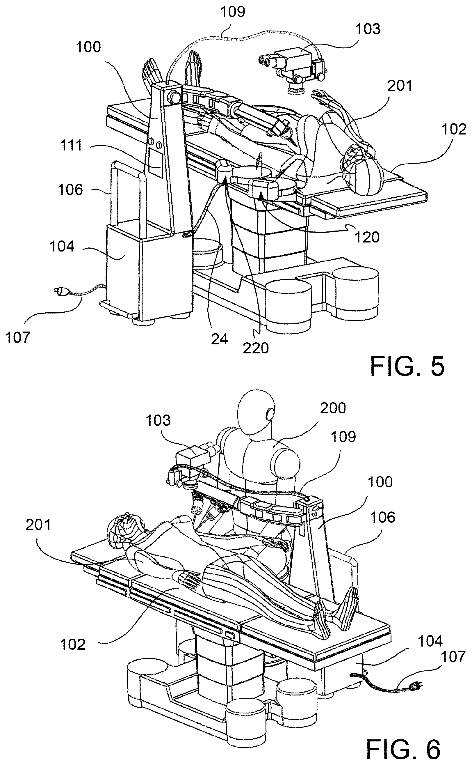 Patent US12167902 Figure 5 – Robotic surgical assembly