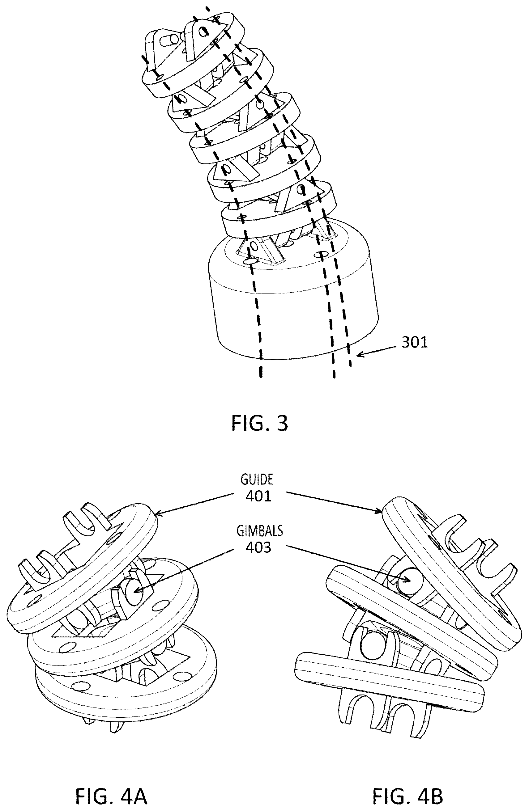 Patent US12167903 Figure 2 – Methods of smoothly articulating medical devices having multi-cluster joints