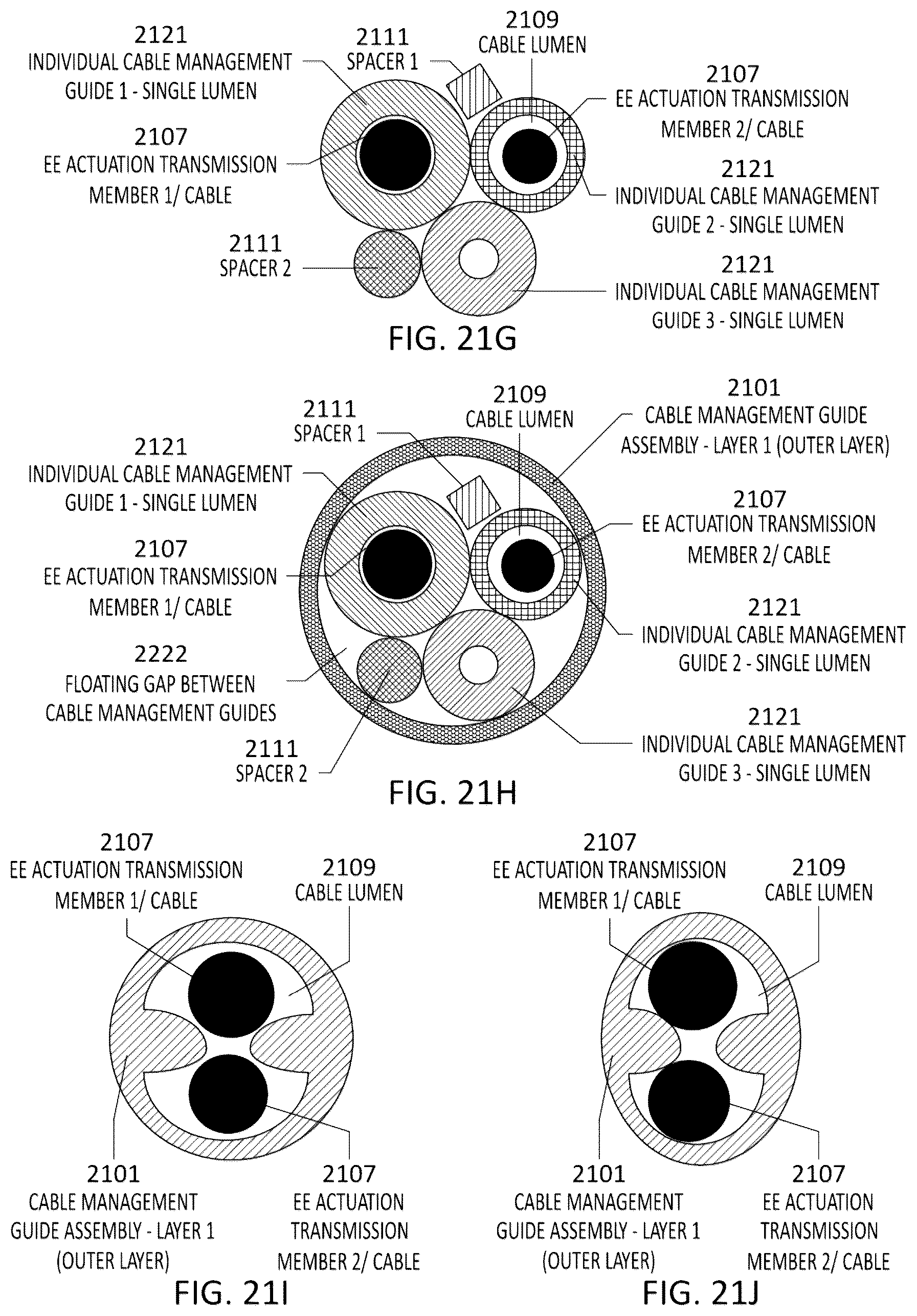 Patent US12167903 Figure 17 – Methods of smoothly articulating medical devices having multi-cluster joints